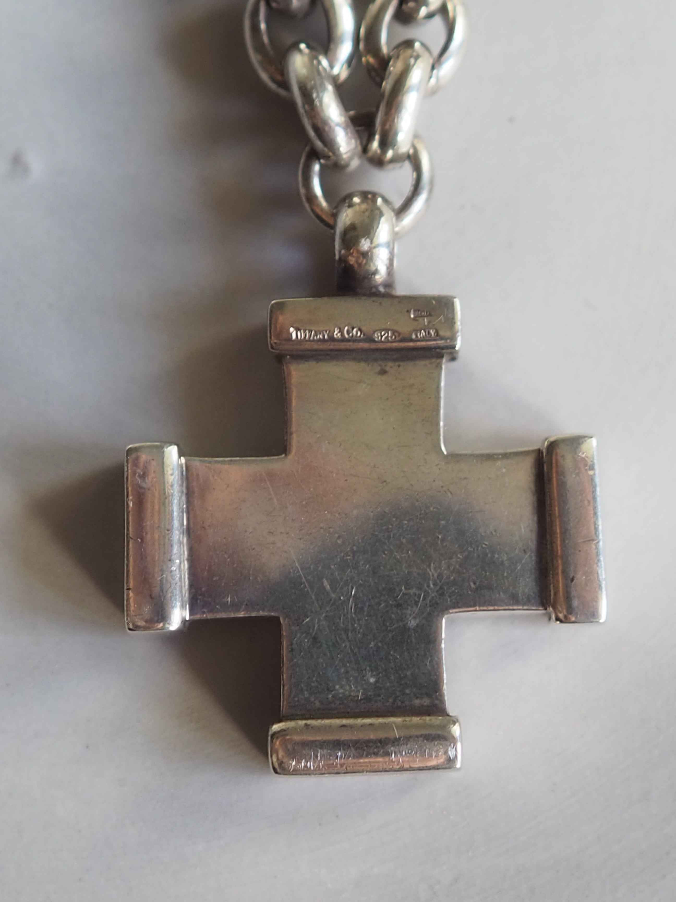 Tiffany & Co. Roman Cross Necklace