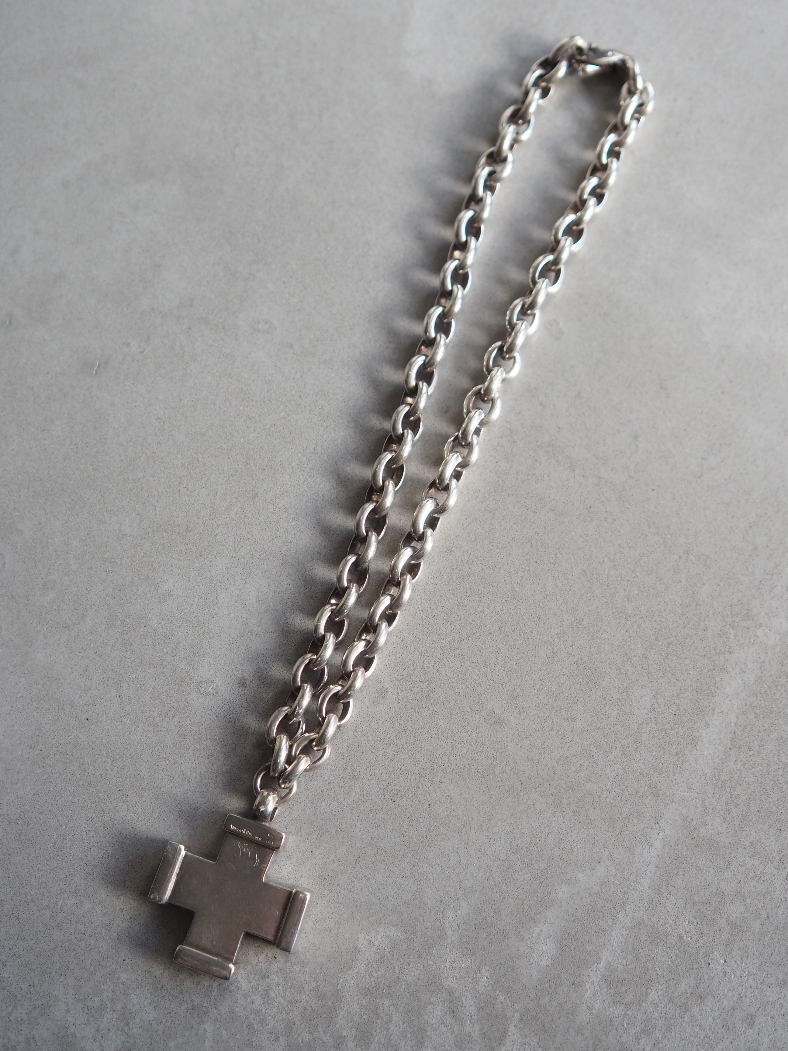 Tiffany & Co. Roman Cross Necklace