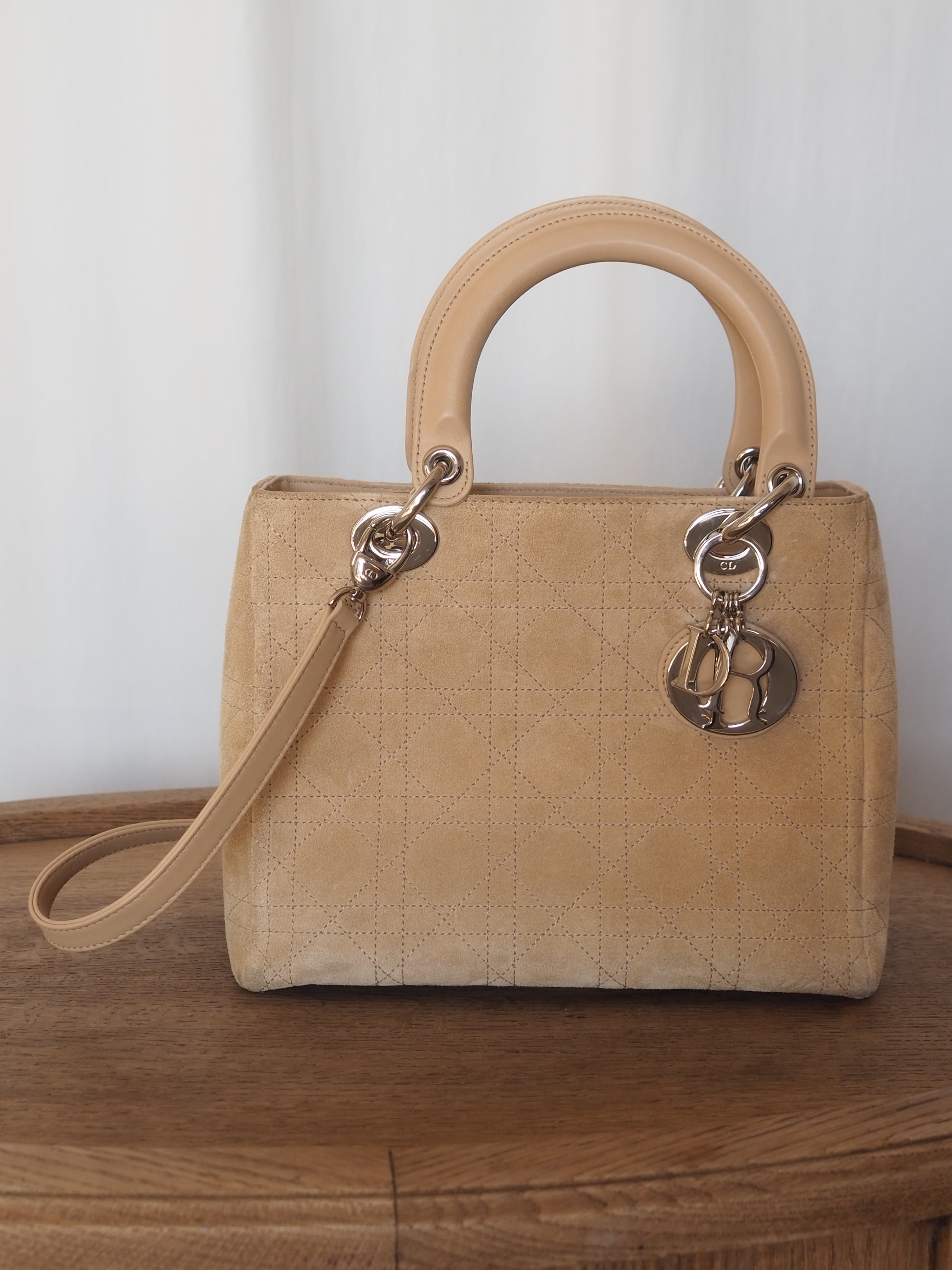 Christian Dior Lady Dior 2Way Handbag