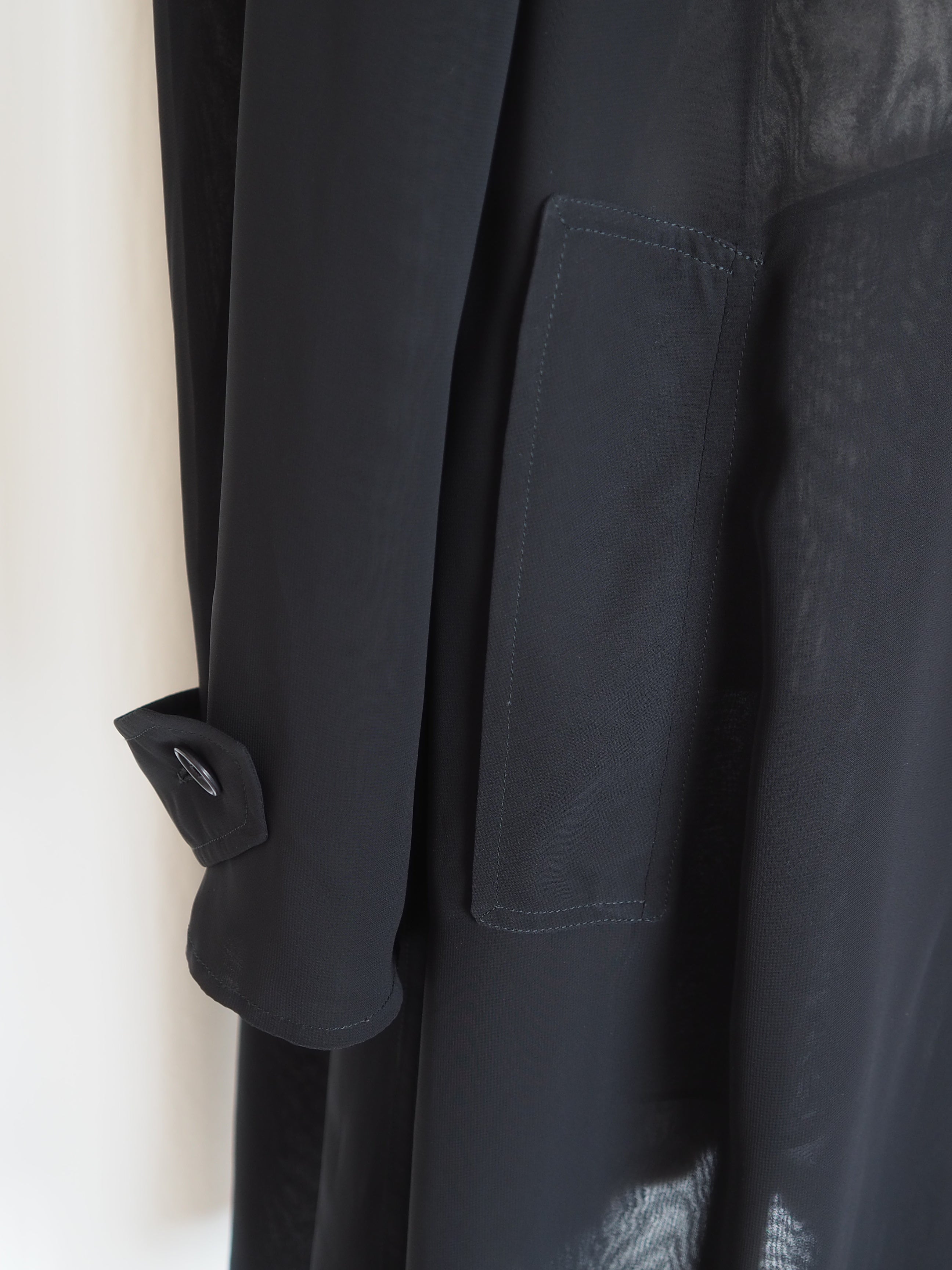 HERMÈS by Martin Margiela Sheer Long Jacket