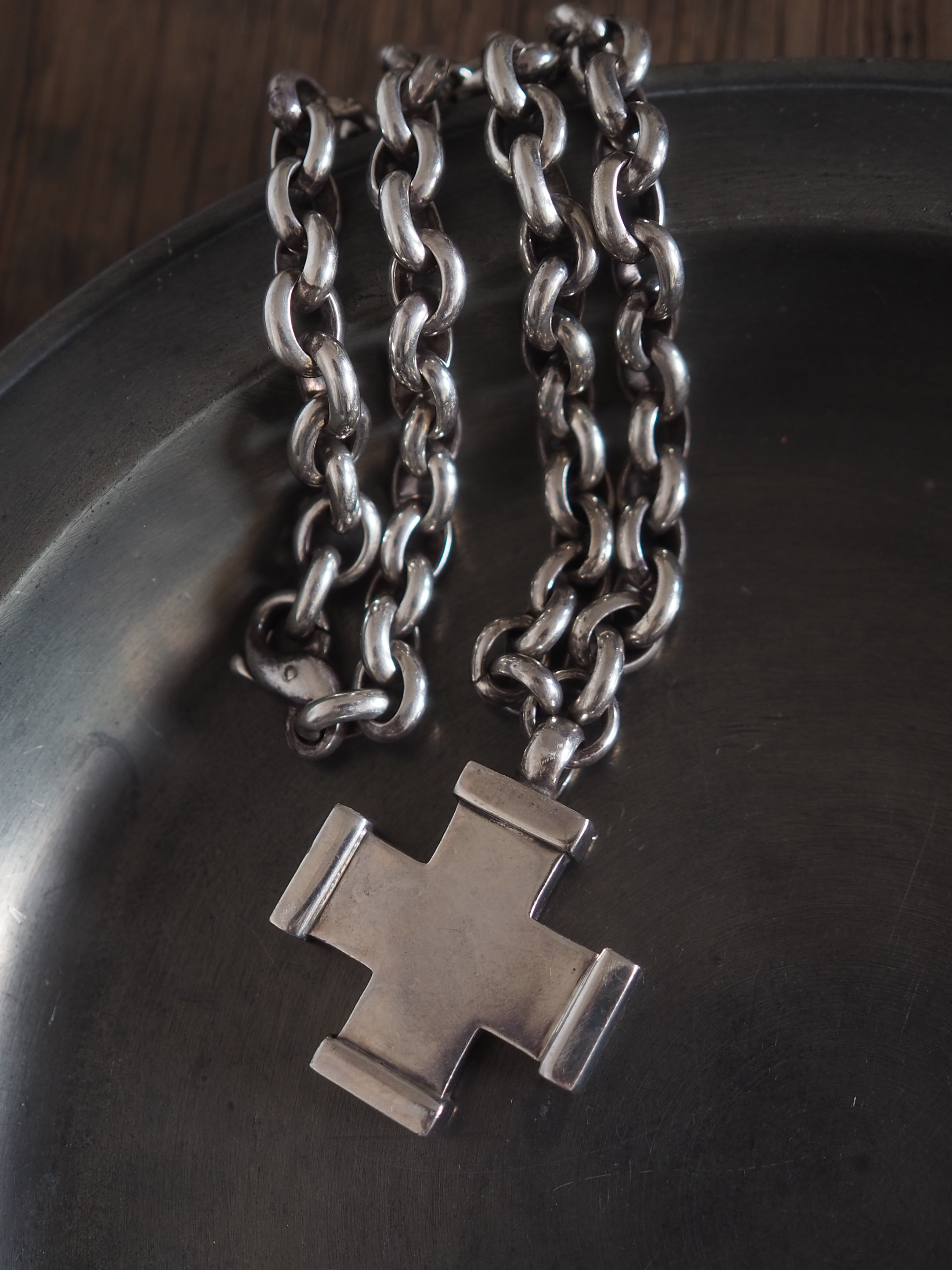 Tiffany & Co. Roman Cross Necklace