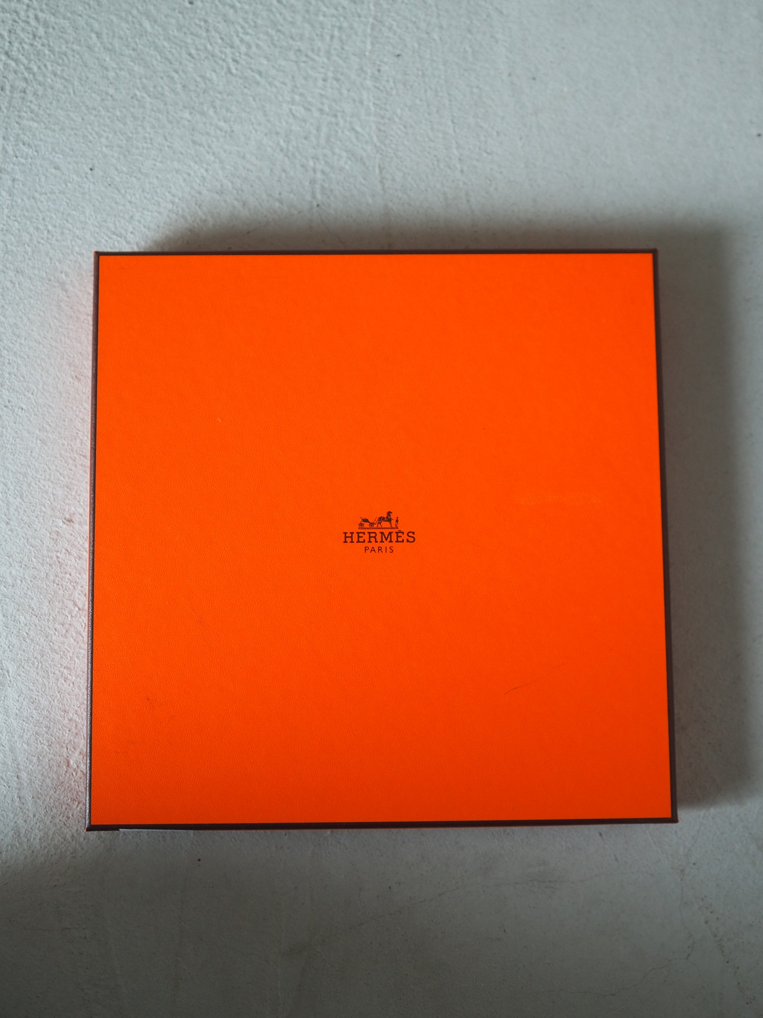 HERMES Scarf Care 90 " La Tour Eiffel S'Envole "