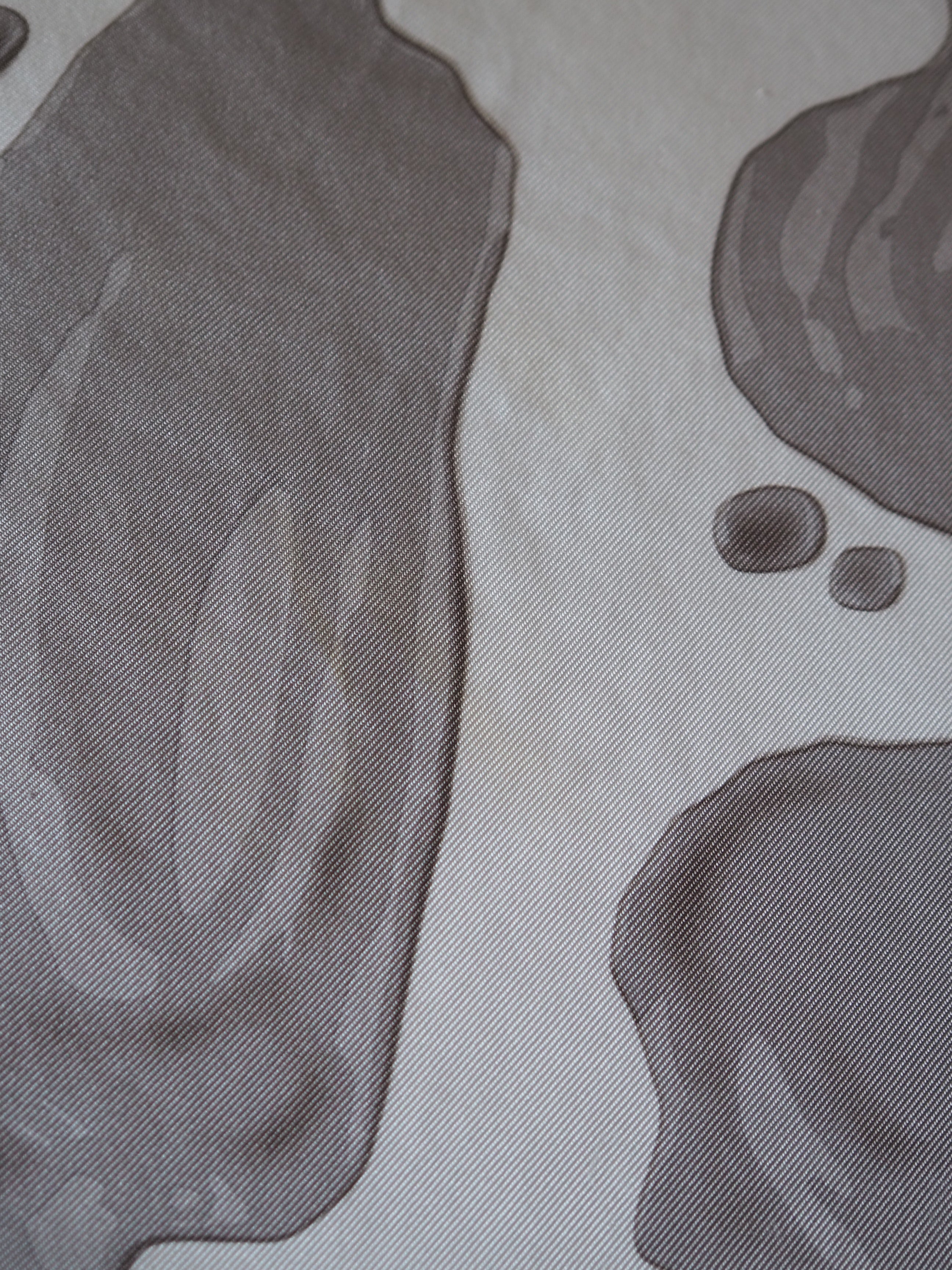 HERMES Scarf Care 90 " Peinture Fraiche "