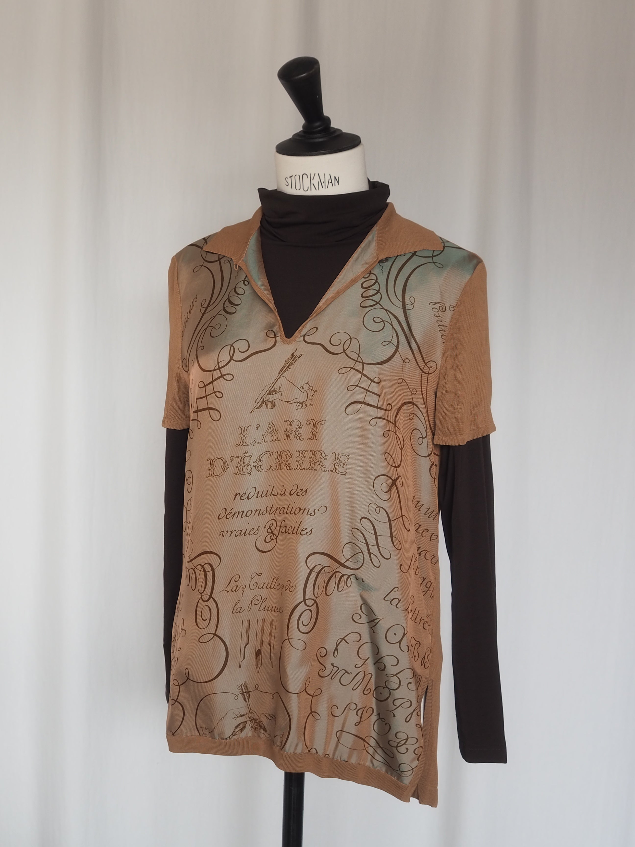 HERMES by Martin Margiela High Neck Knit