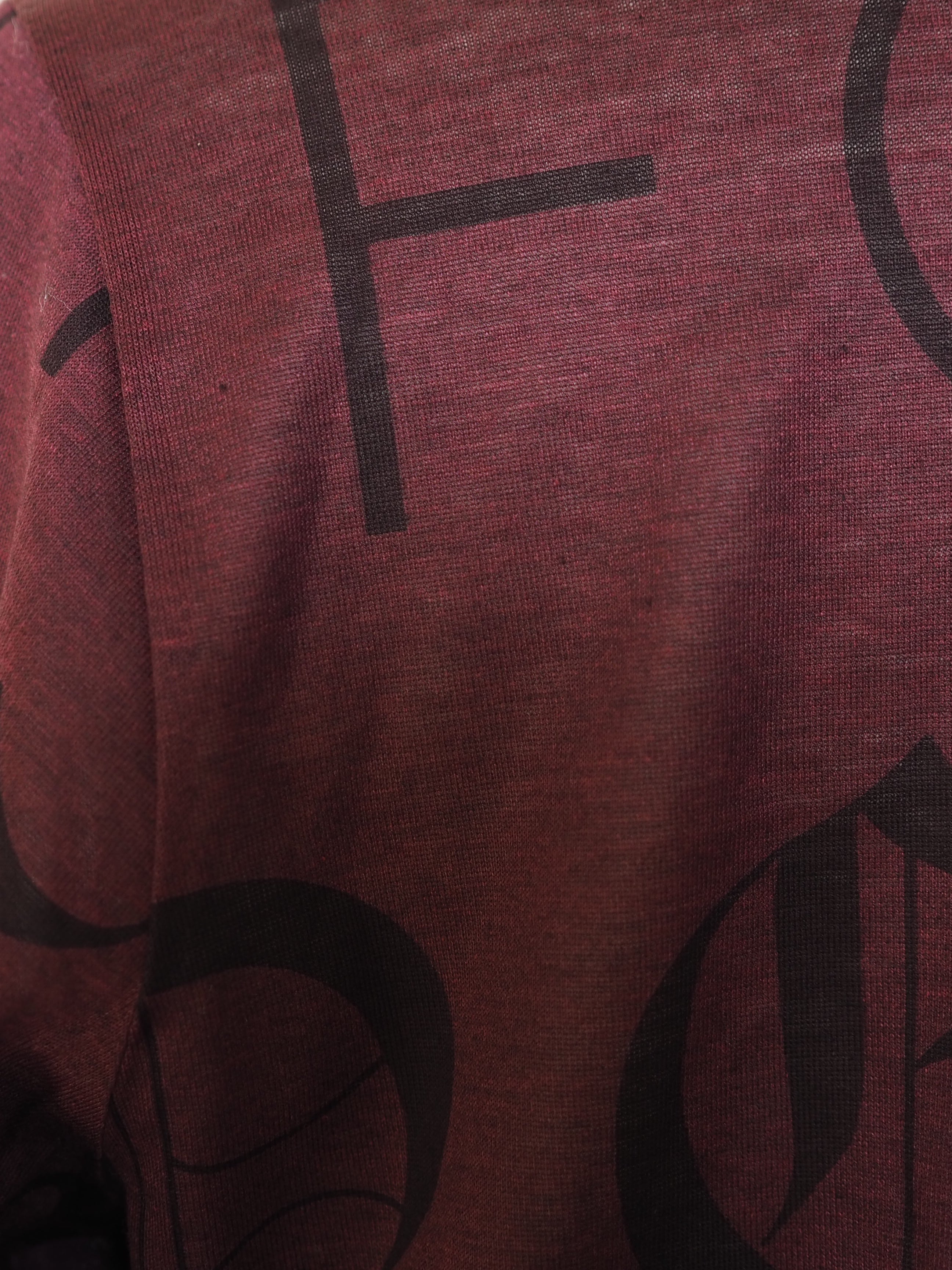 HERMÈS by Martin Margiela Calligraphy High-Neck Top