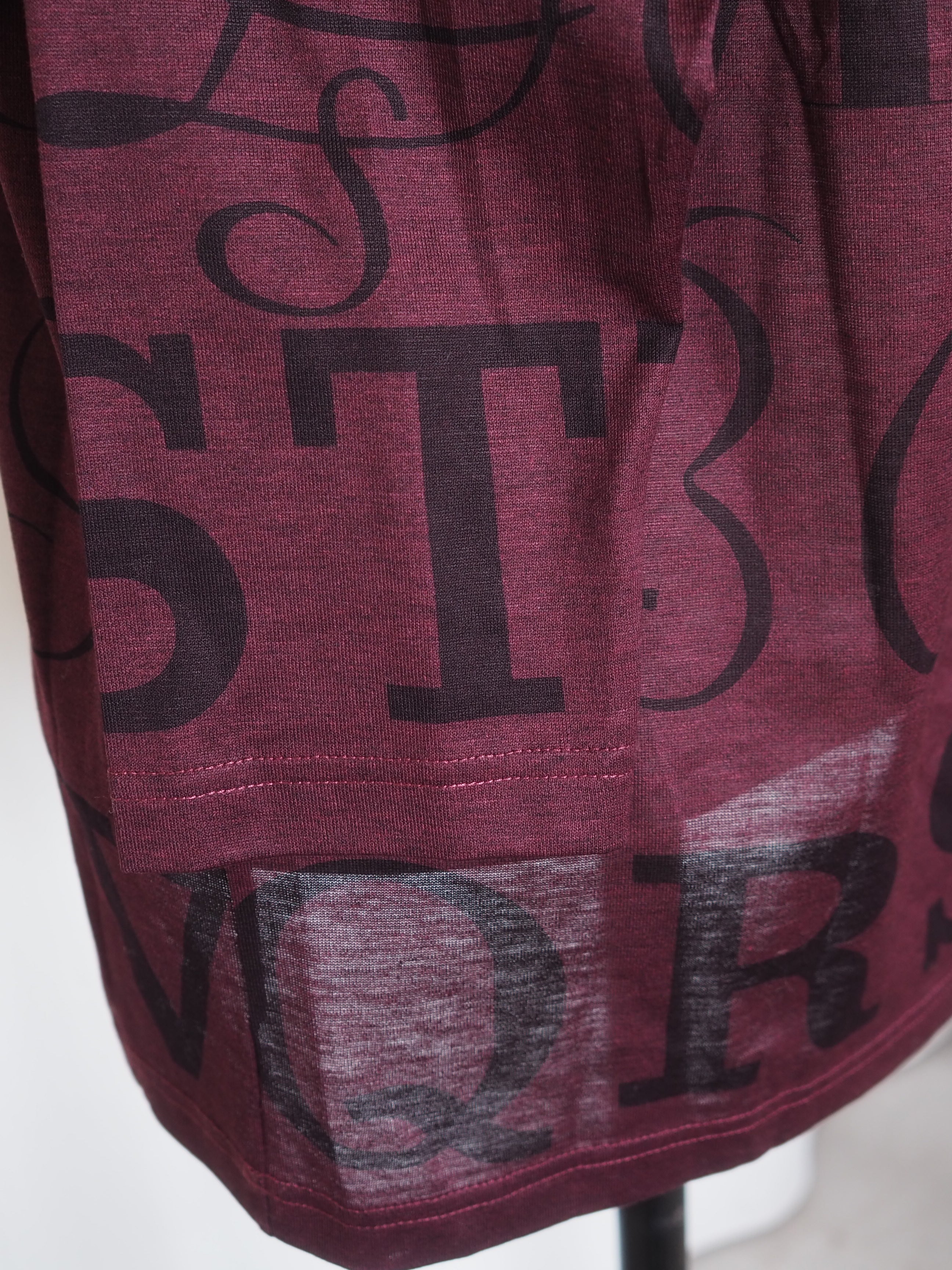 HERMÈS by Martin Margiela Calligraphy High-Neck Top