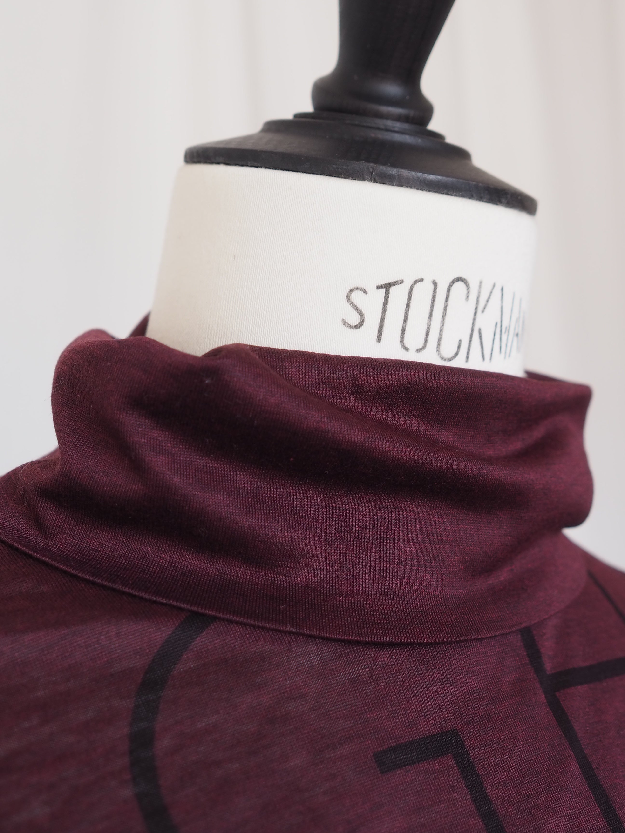 HERMÈS by Martin Margiela Calligraphy High-Neck Top