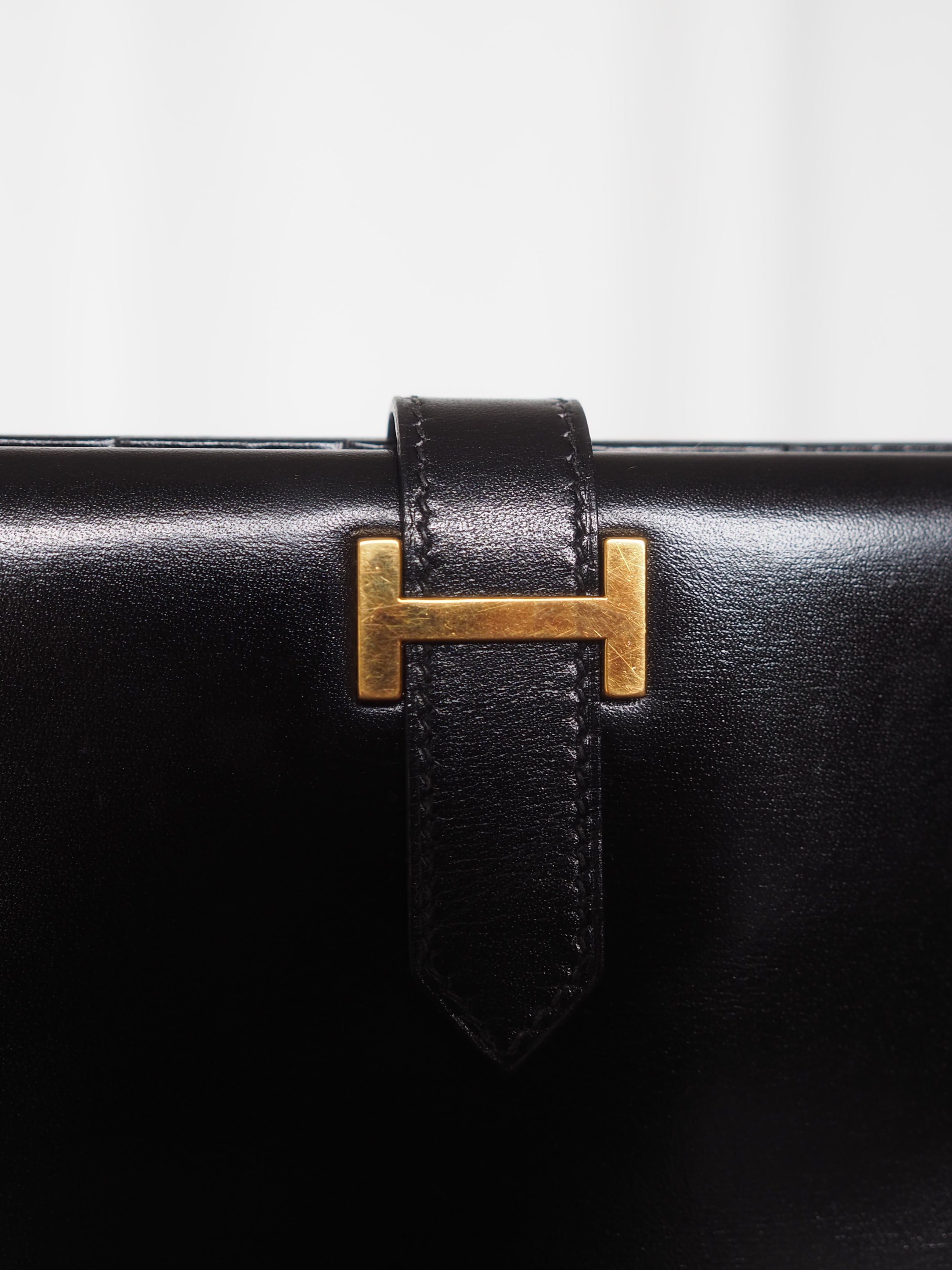 HERMÈS Bearn Classic Long Wallet