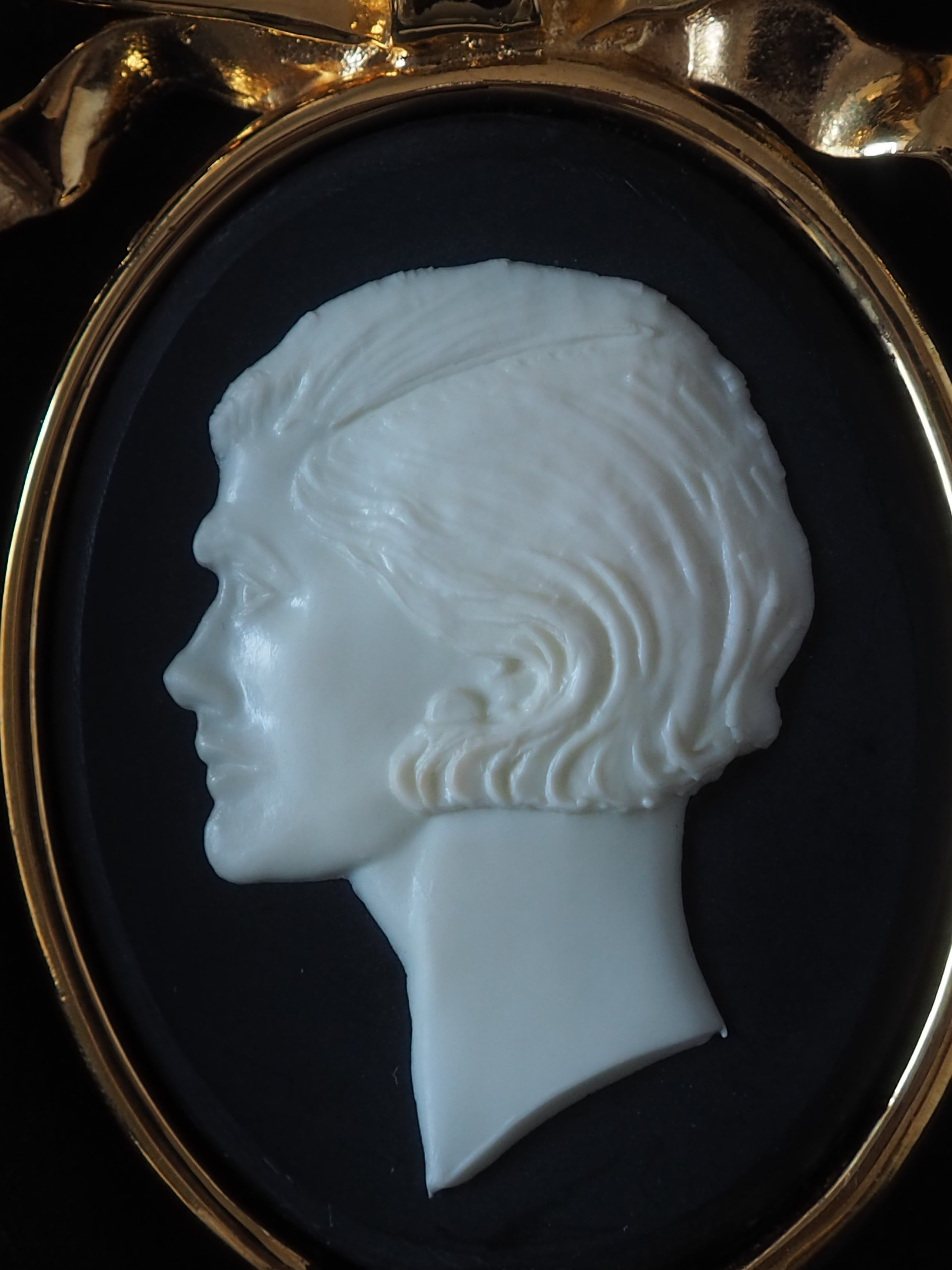 CHANEL COCO Cameo Brooch
