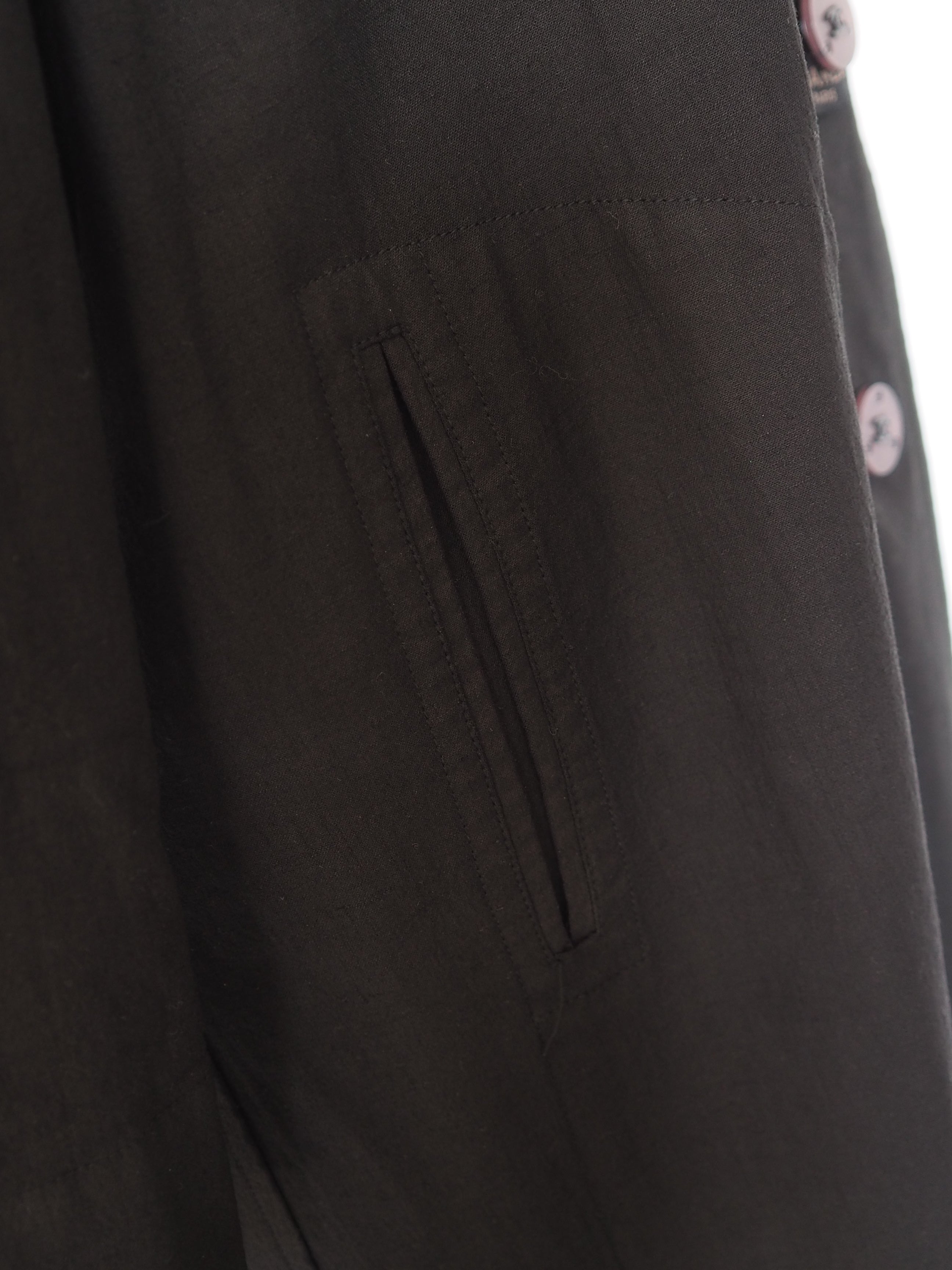 CHANEL Coco Buttons 2-Way Collar Coat