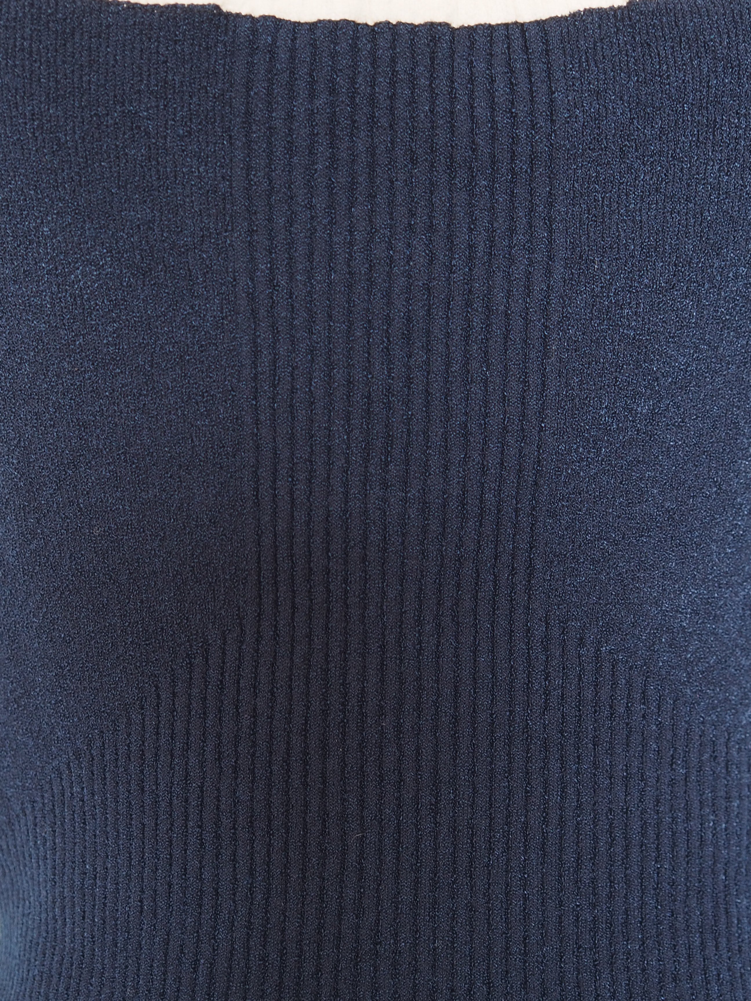 CHANEL Ribbon Strap Knit Camisole