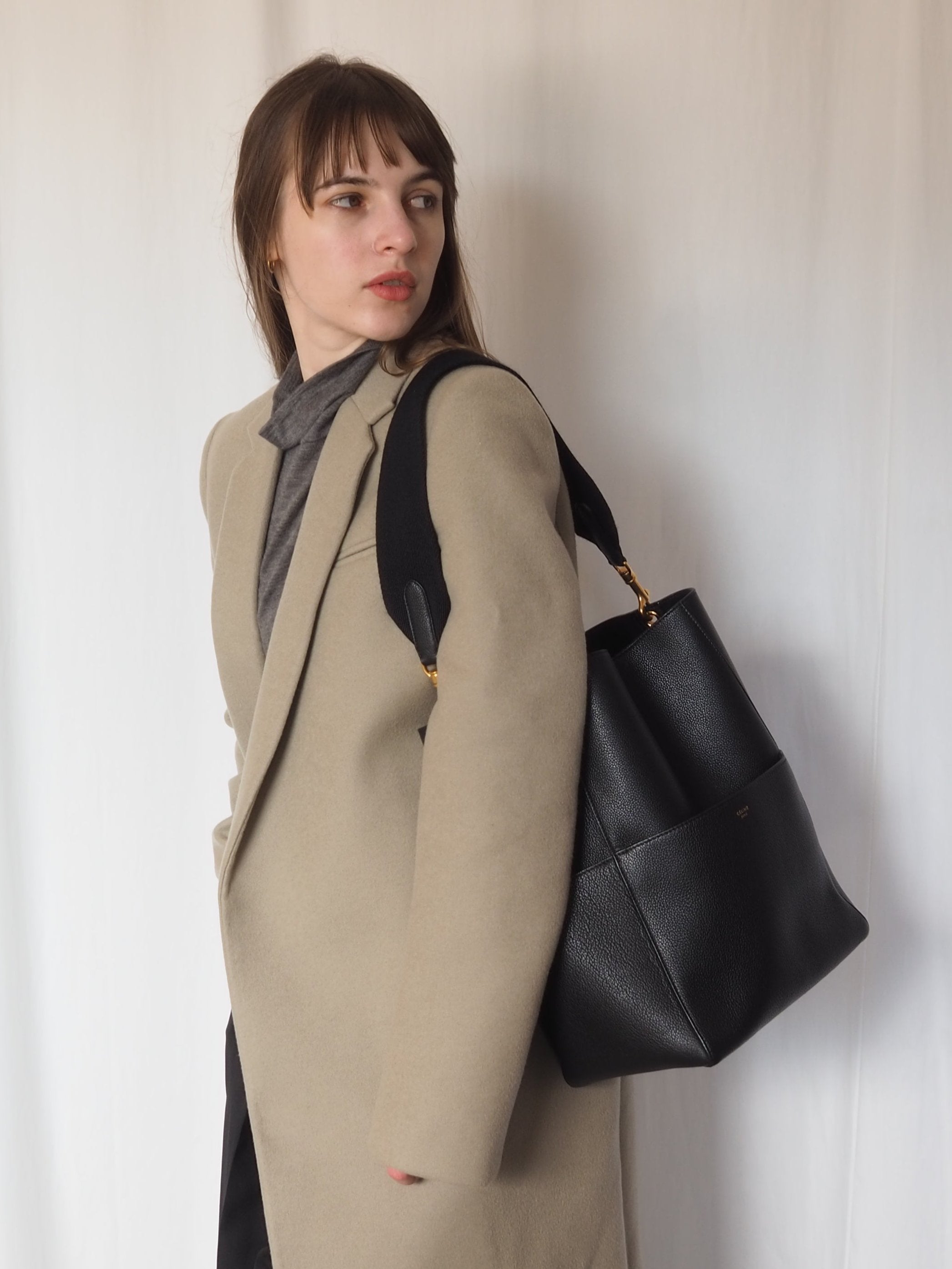 CELINE Seau Sangle Medium Bag