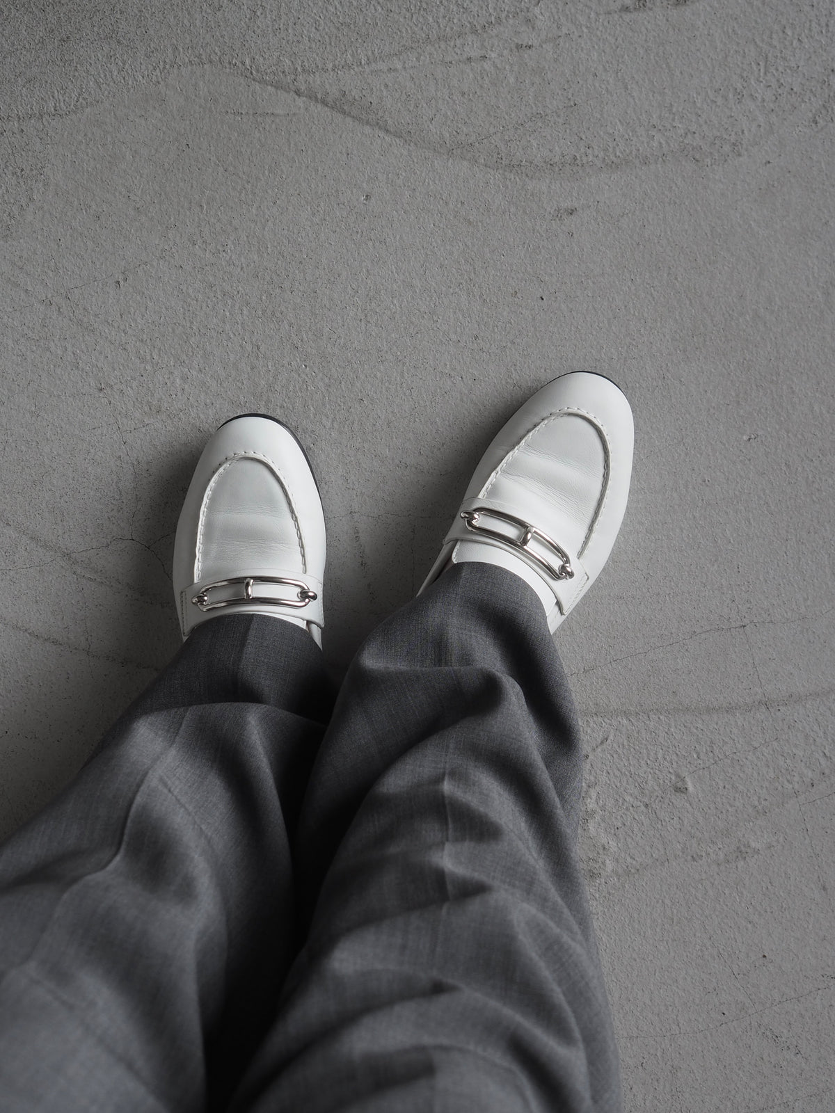 HERMÈS Colette Roulis Buckle Loafers
