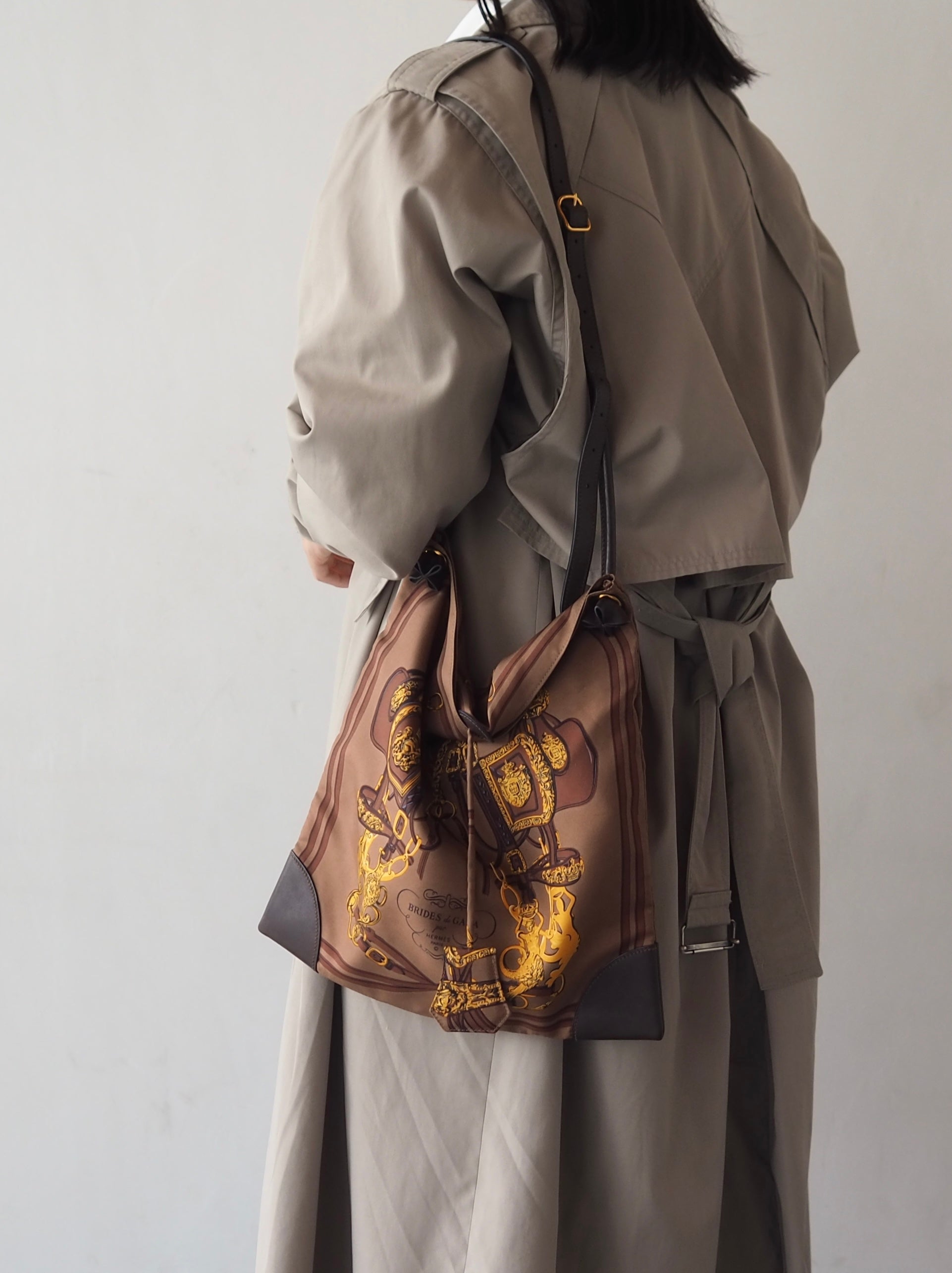 HERMES Silky City PM Shoulder Bag