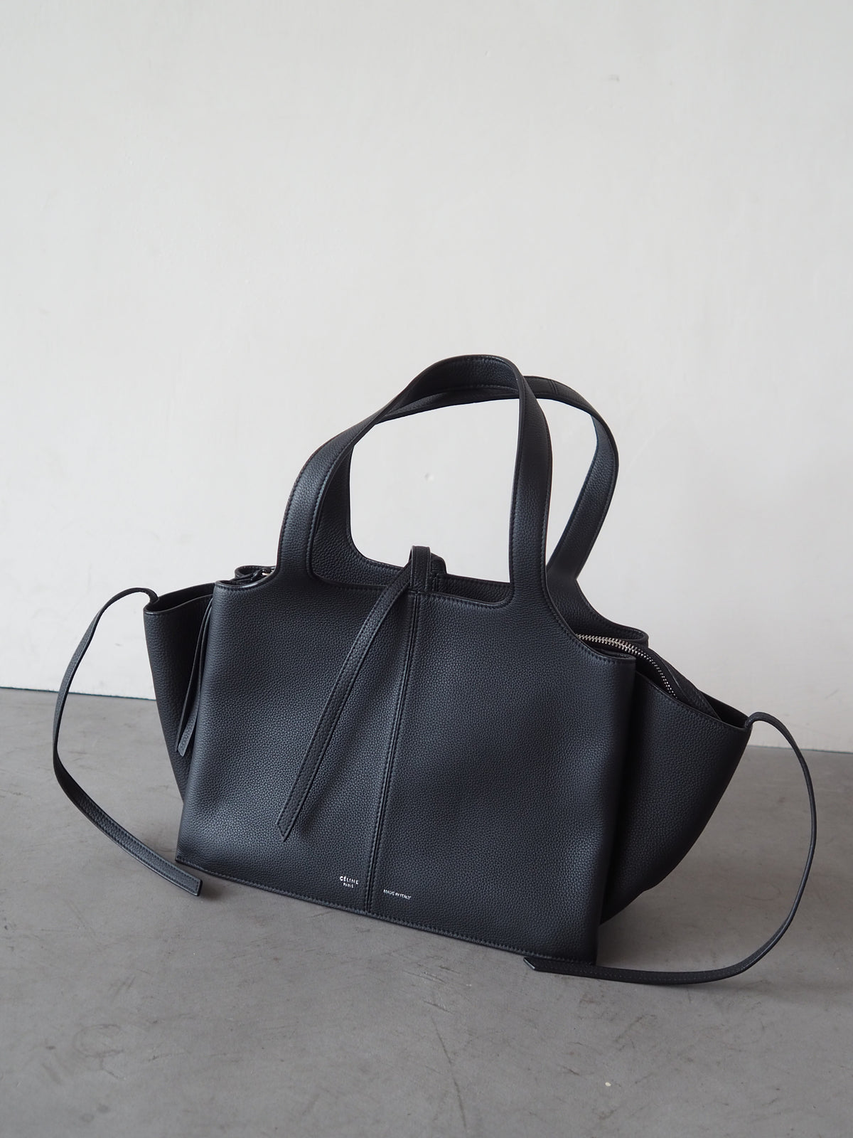 CELINE セリーヌ トライフォールド スモール トートバッグ フィービー 
