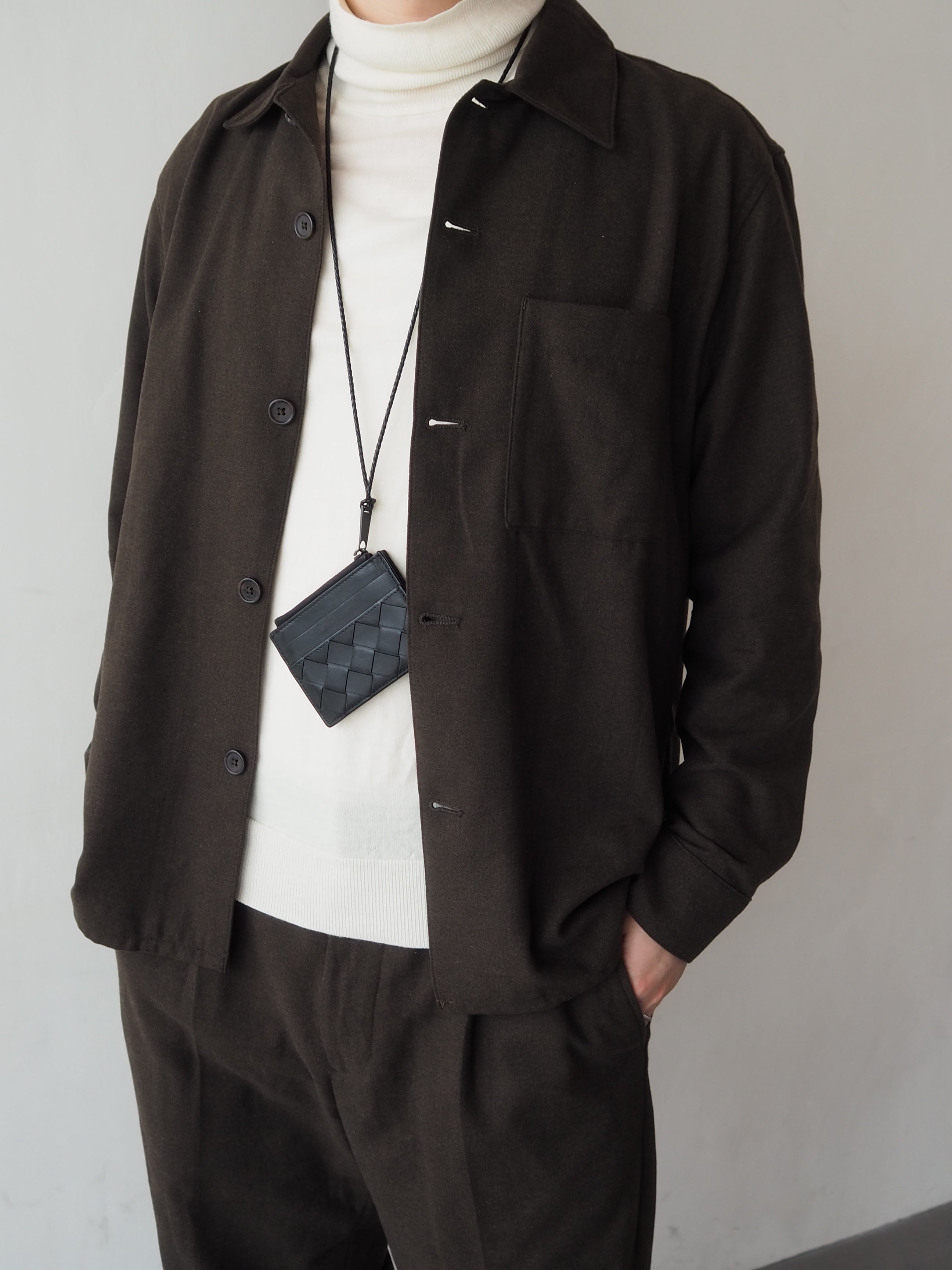 BOTTEGA VENETA Maxi Intrechart Card Case