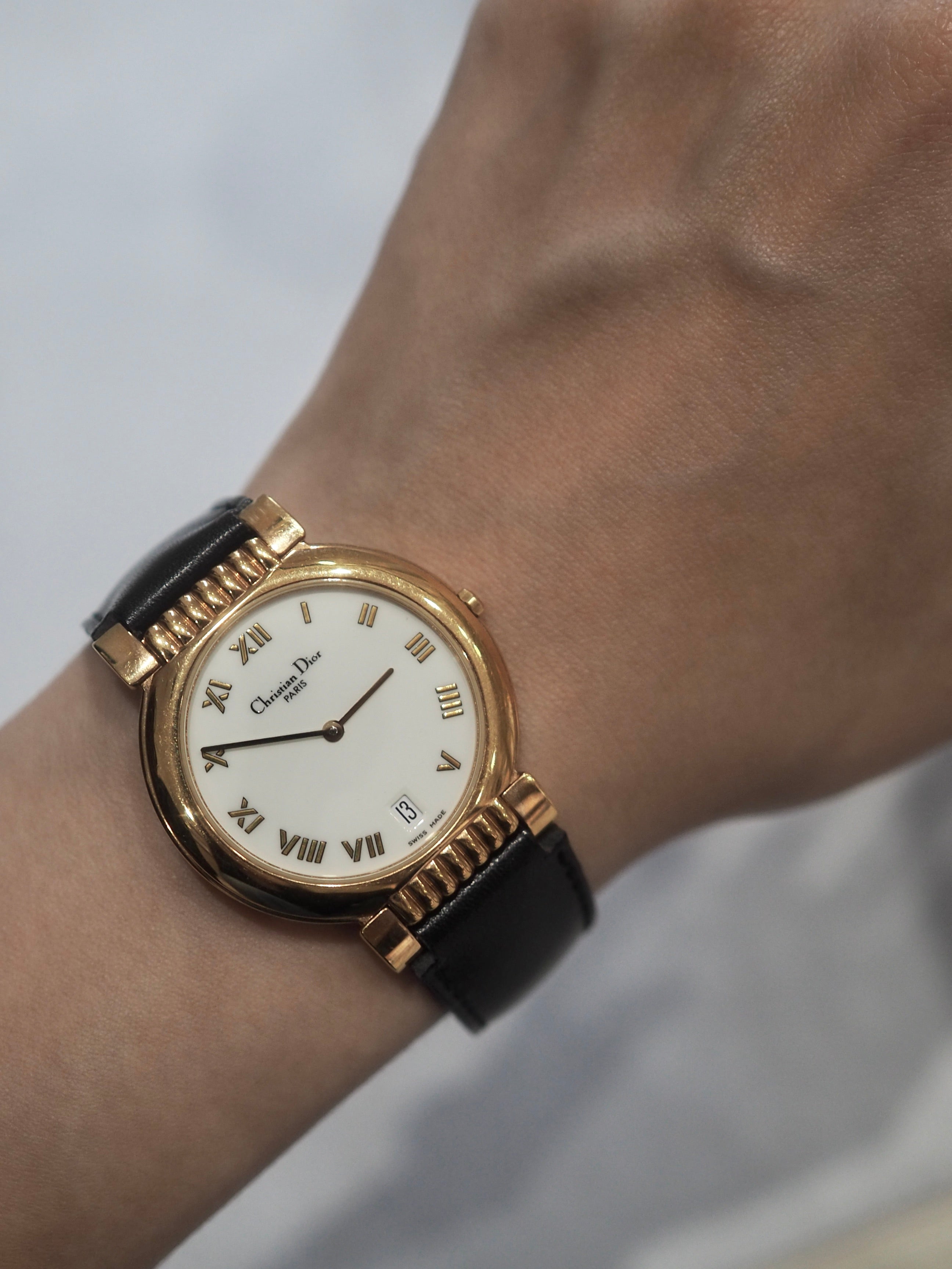 Christian Dior Round Roman Watch