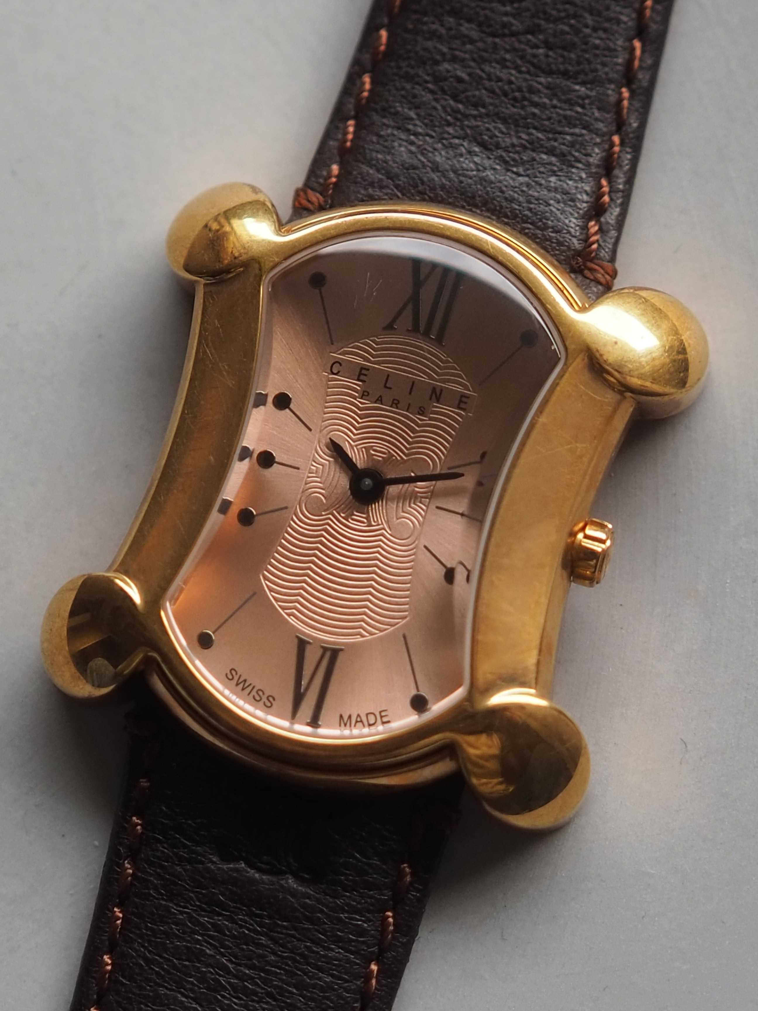 CELINE Triomphe Face Watch