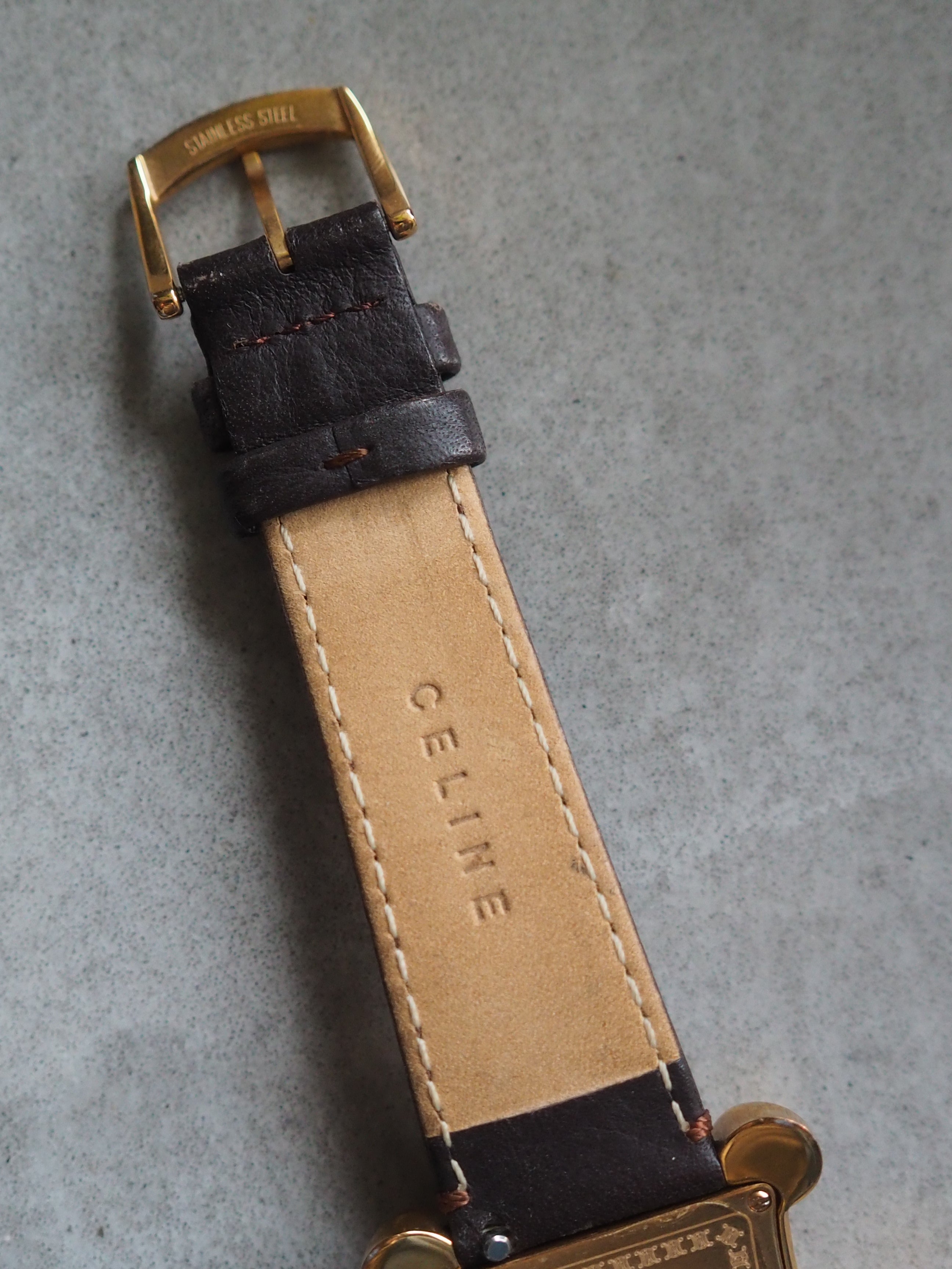 CELINE Triomphe Face Watch