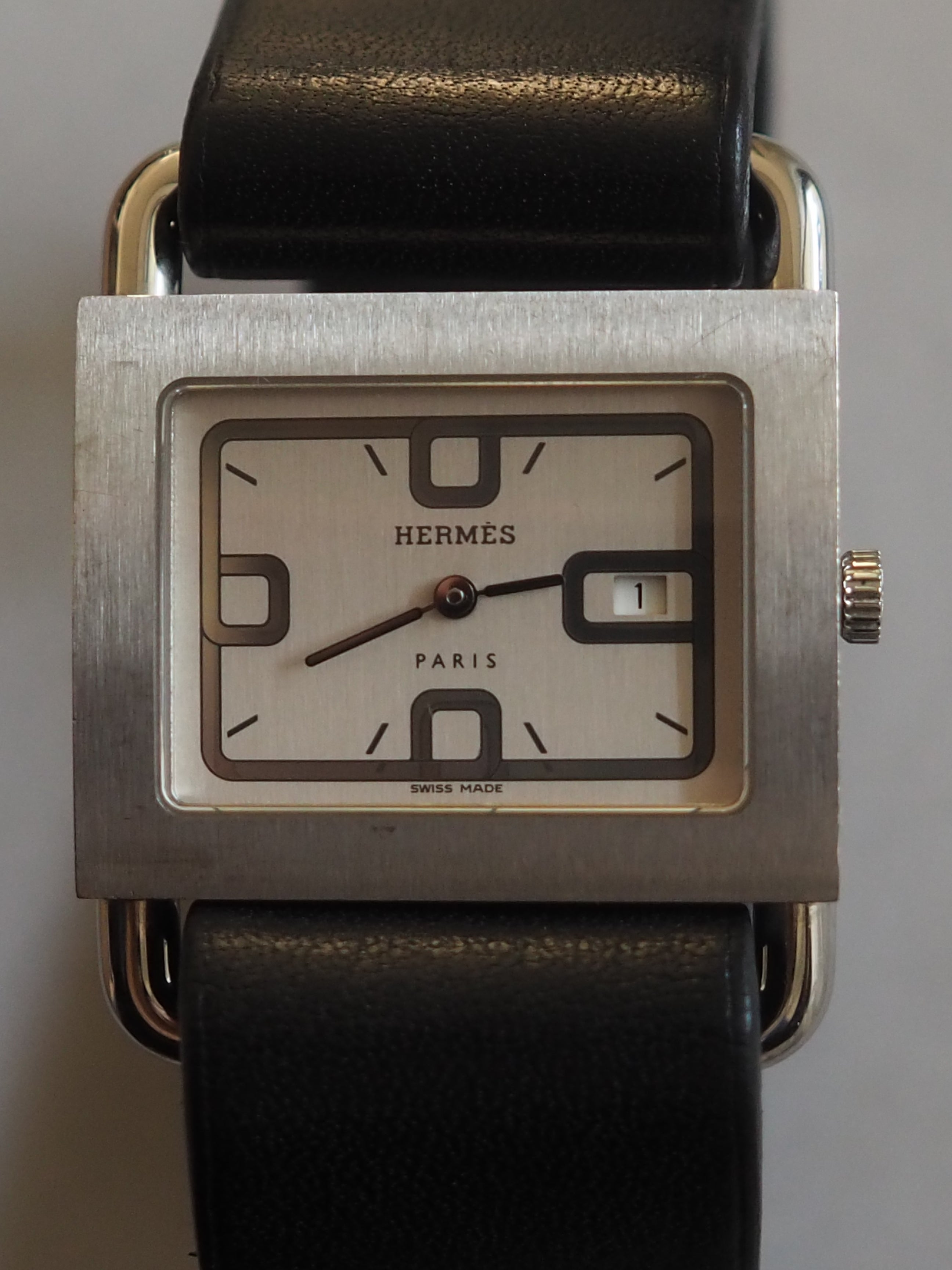 HERMÈS Barenia Watch