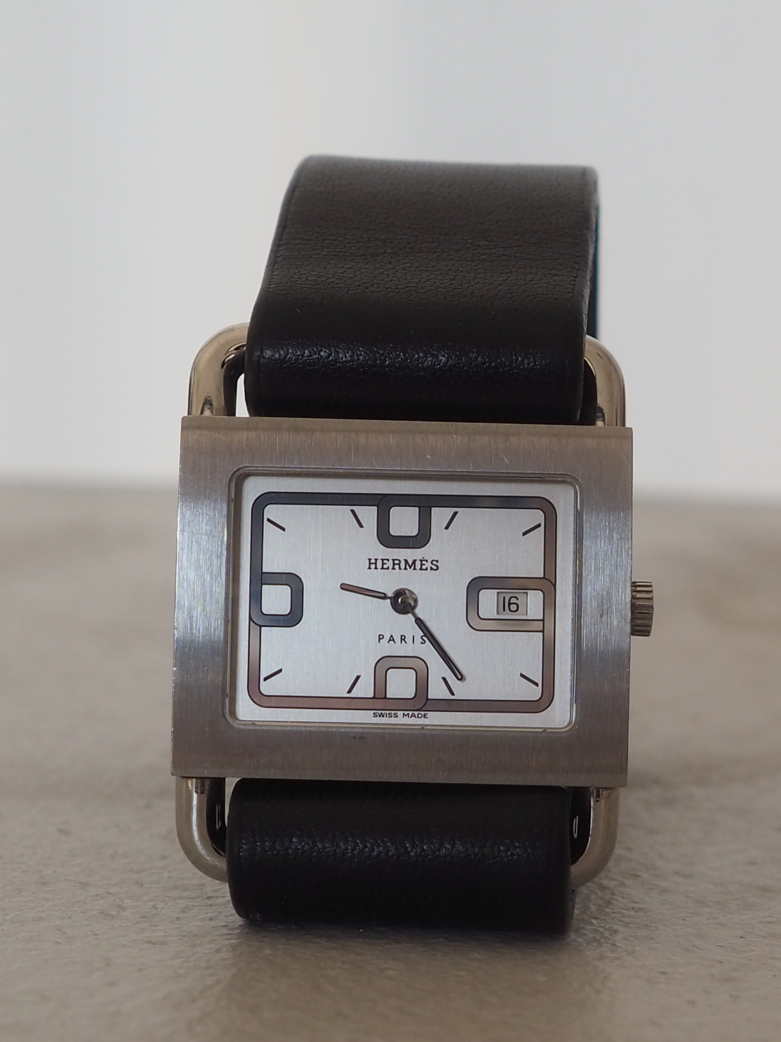 HERMÈS Barenia Watch