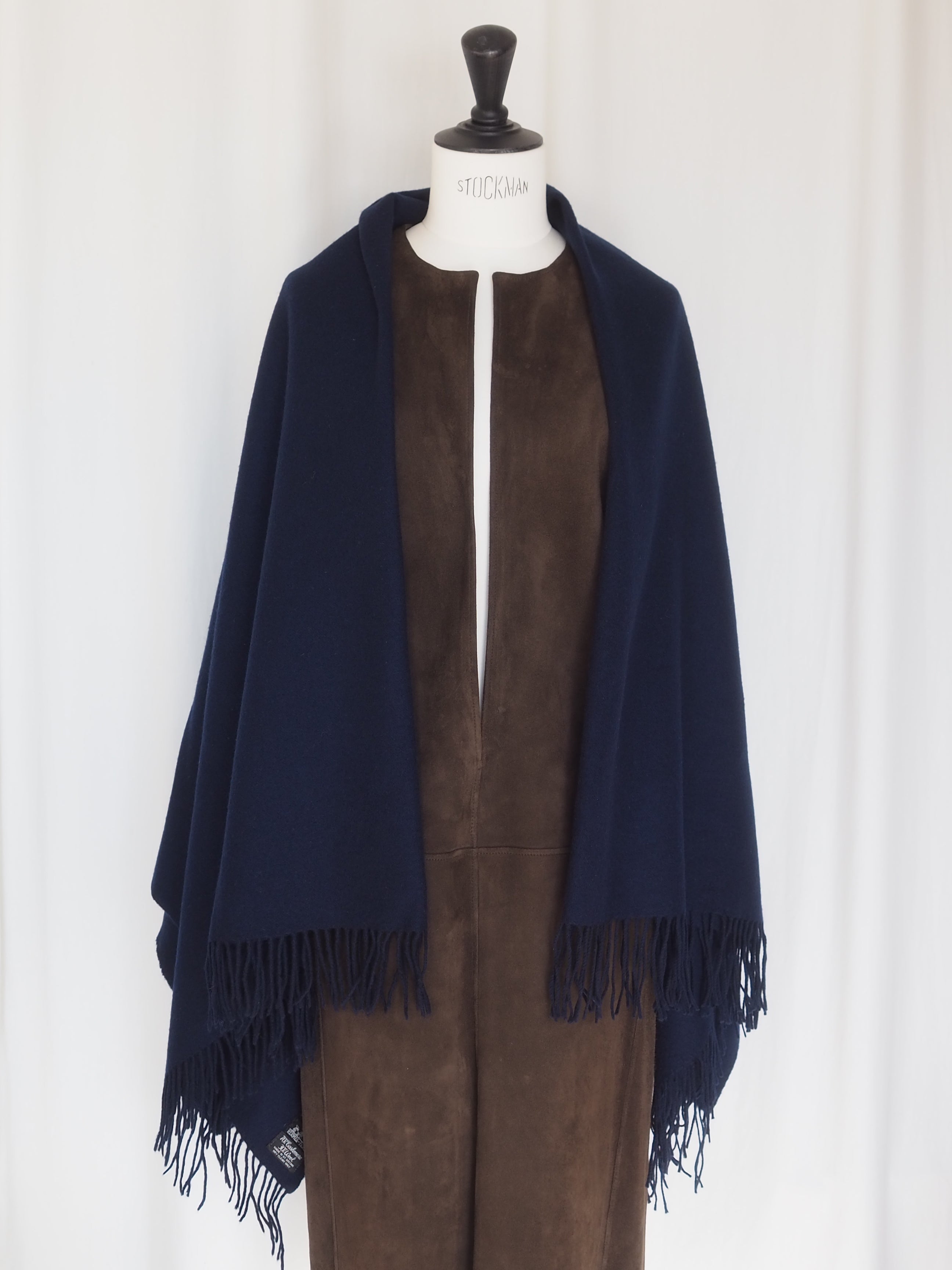 HERMÈS Oversized Cashmere Wool Scarf