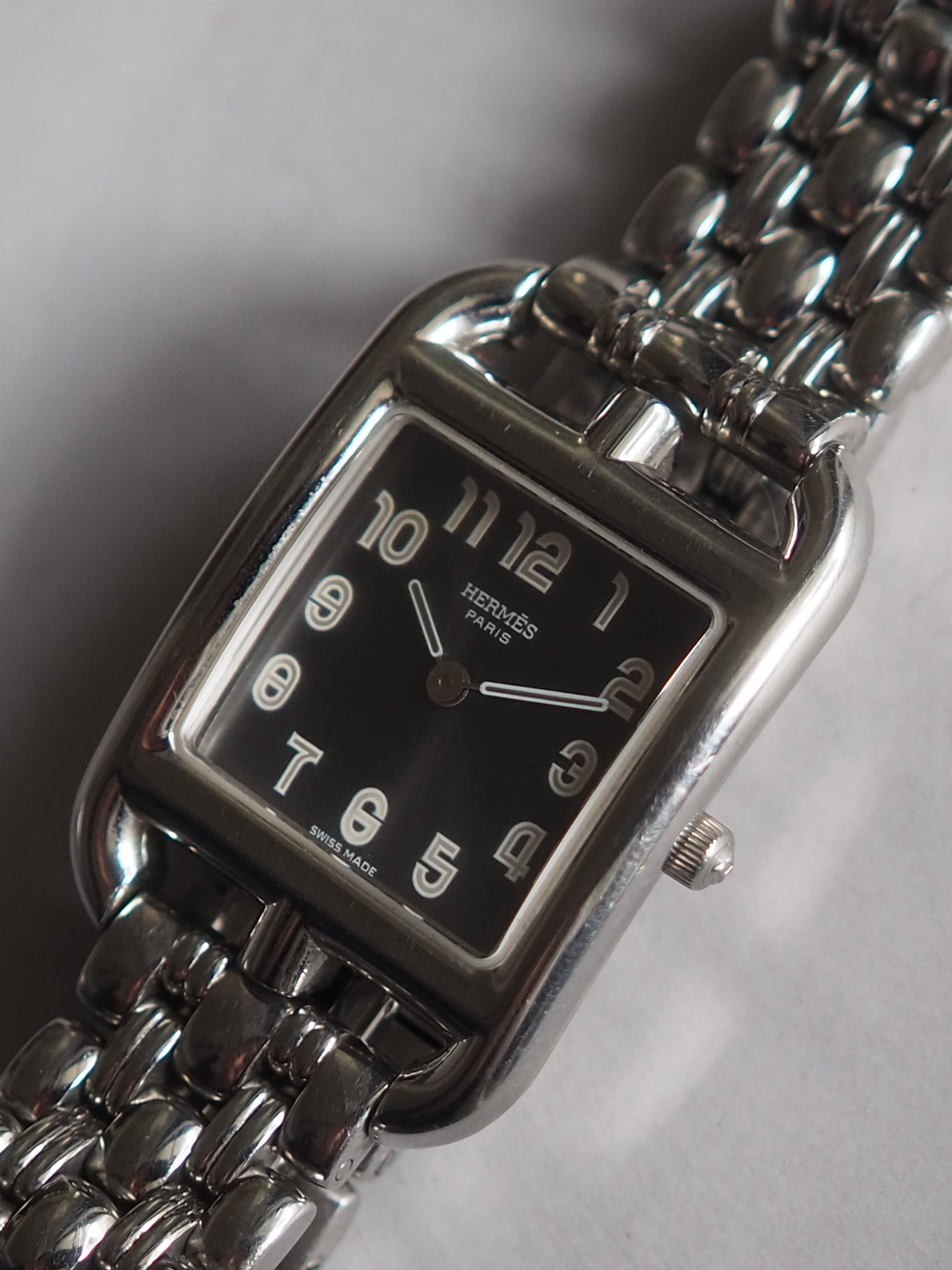 HERMÈS Cape Cod Watch Stainless steel bracelet