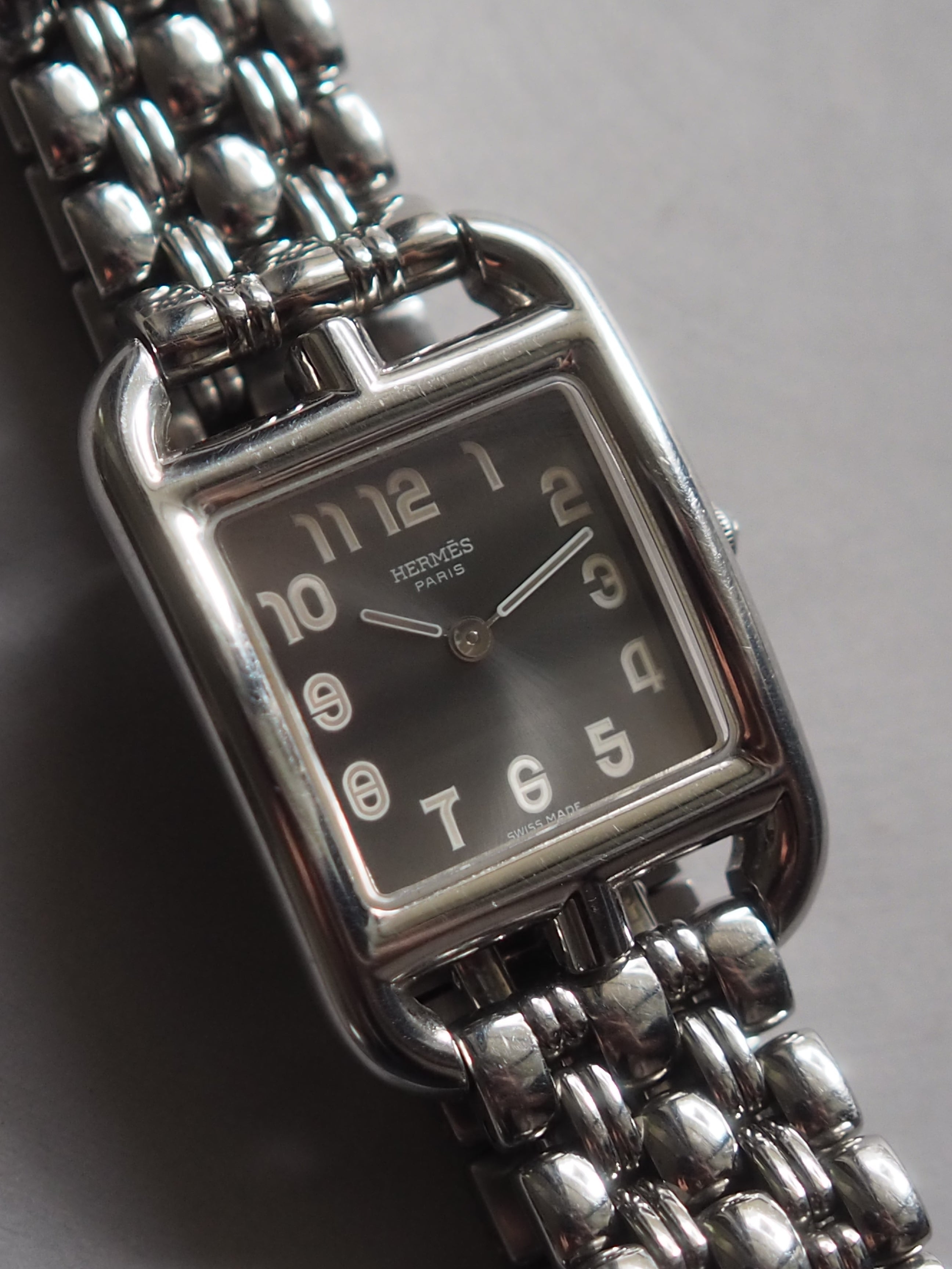 HERMÈS Cape Cod Watch Stainless steel bracelet