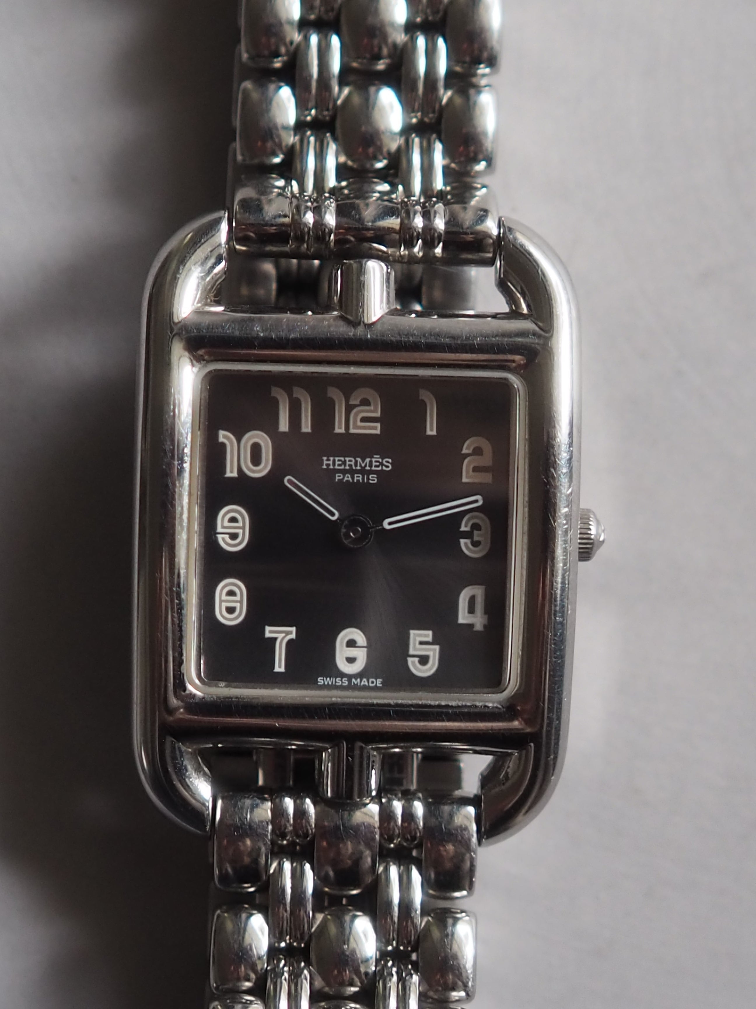 HERMÈS Cape Cod Watch Stainless steel bracelet