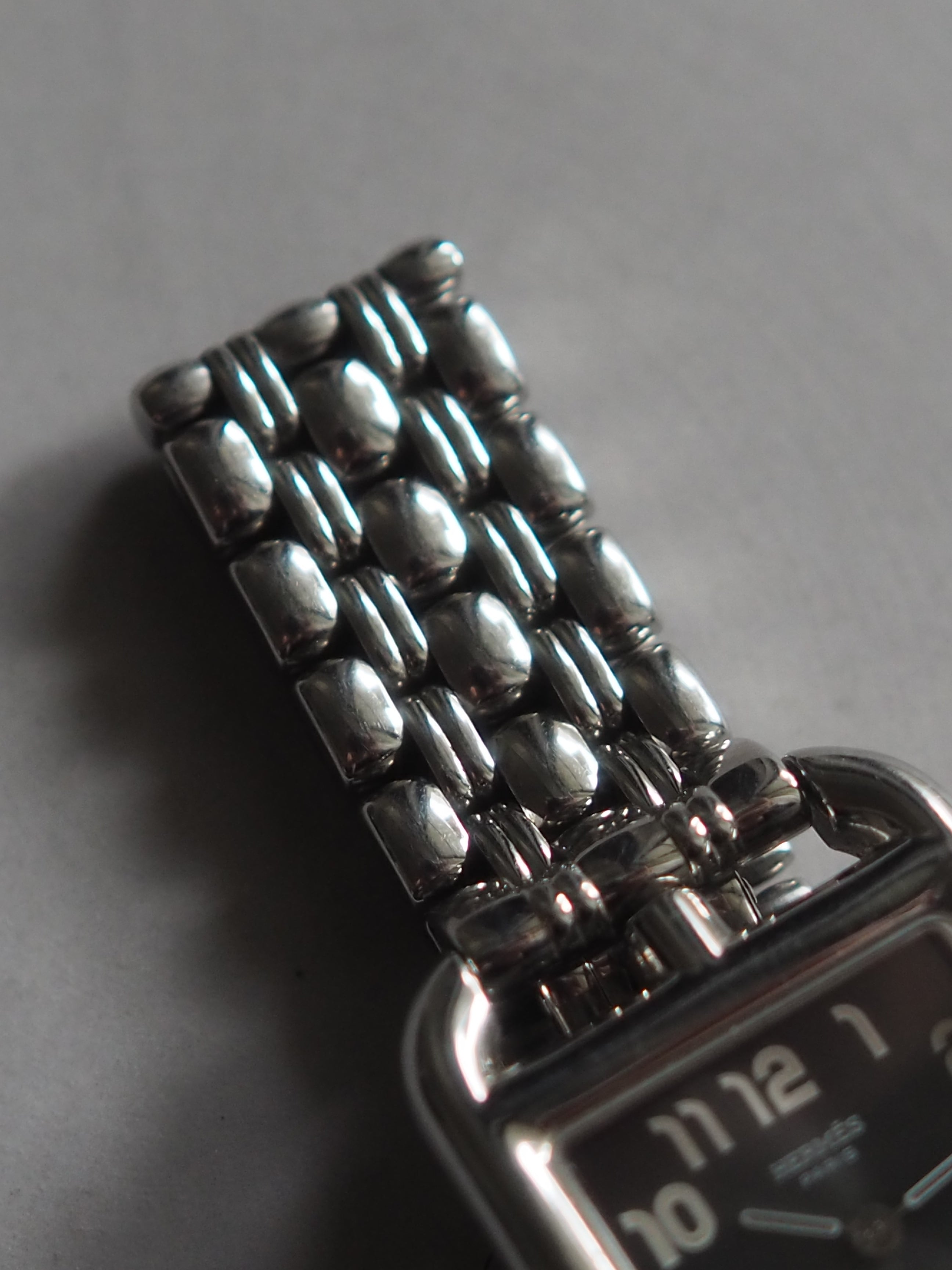 HERMÈS Cape Cod Watch Stainless steel bracelet