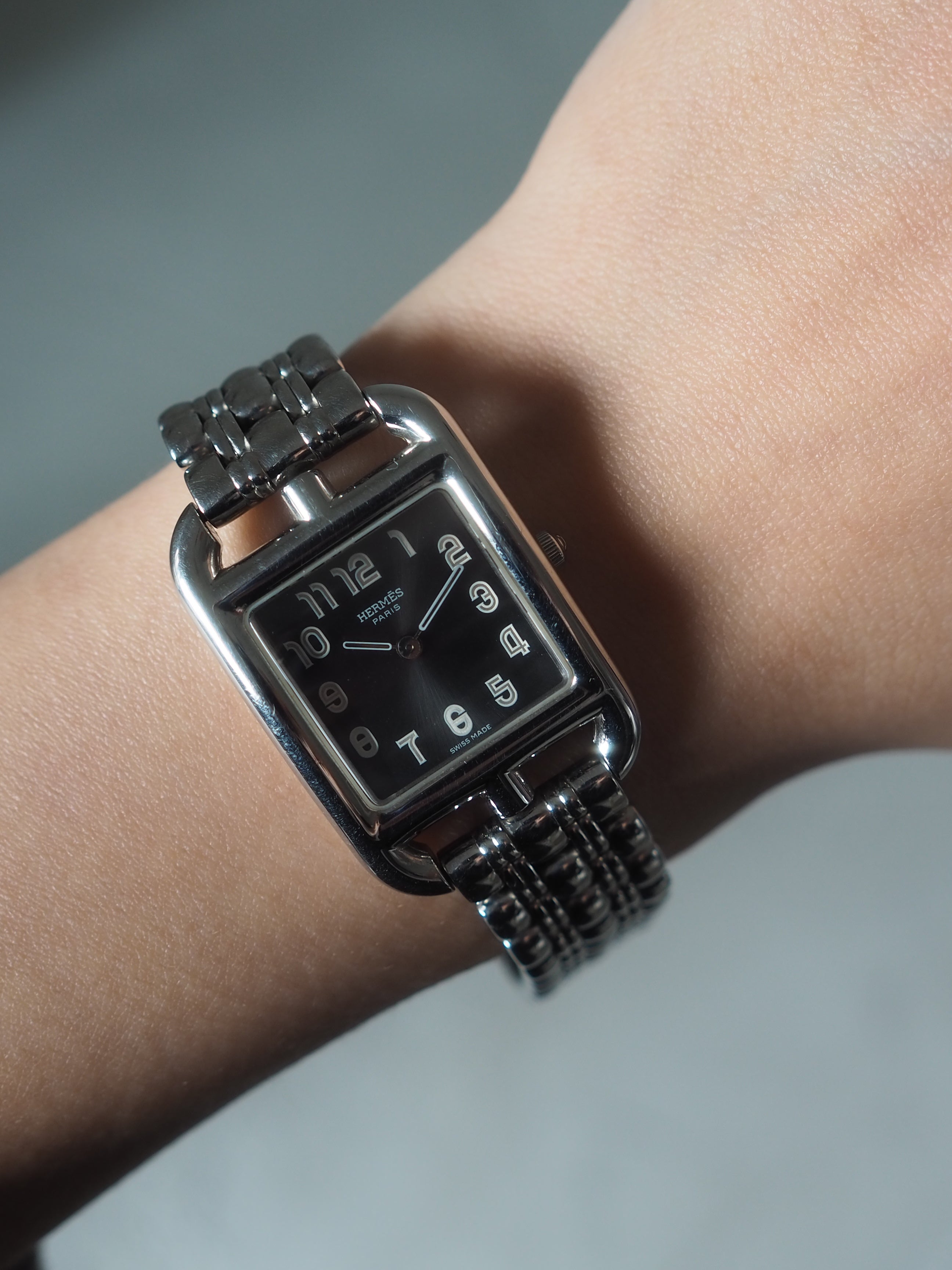 HERMÈS Cape Cod Watch Stainless steel bracelet