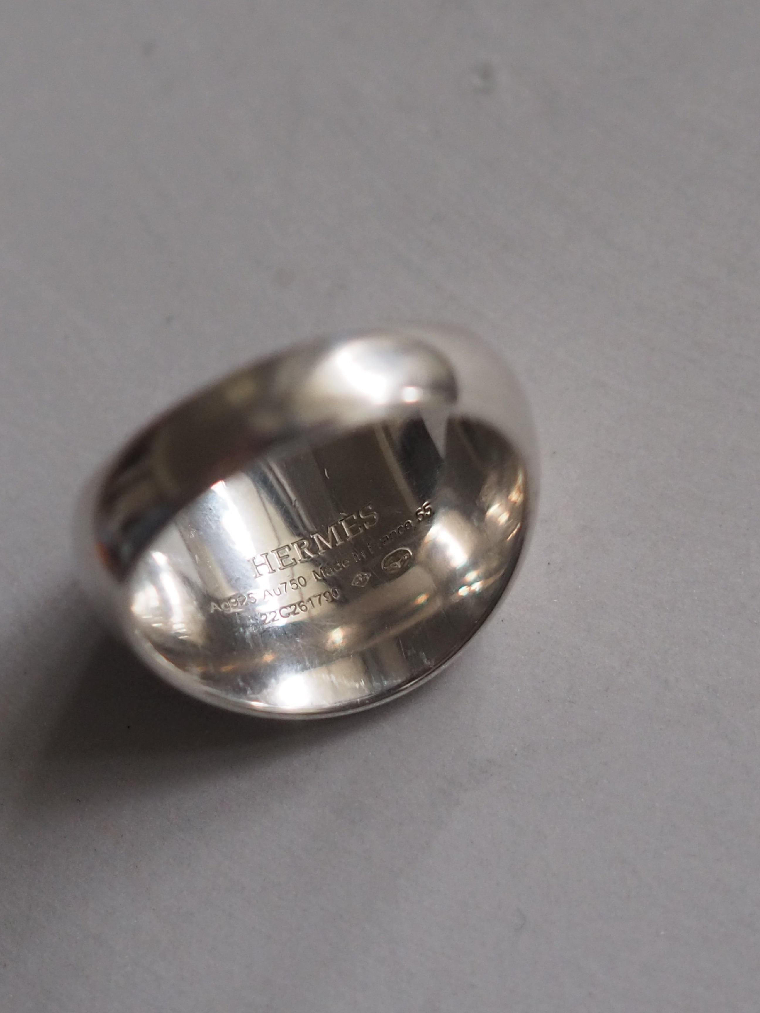 HERMÈS Ex Libris Chevalier Ring