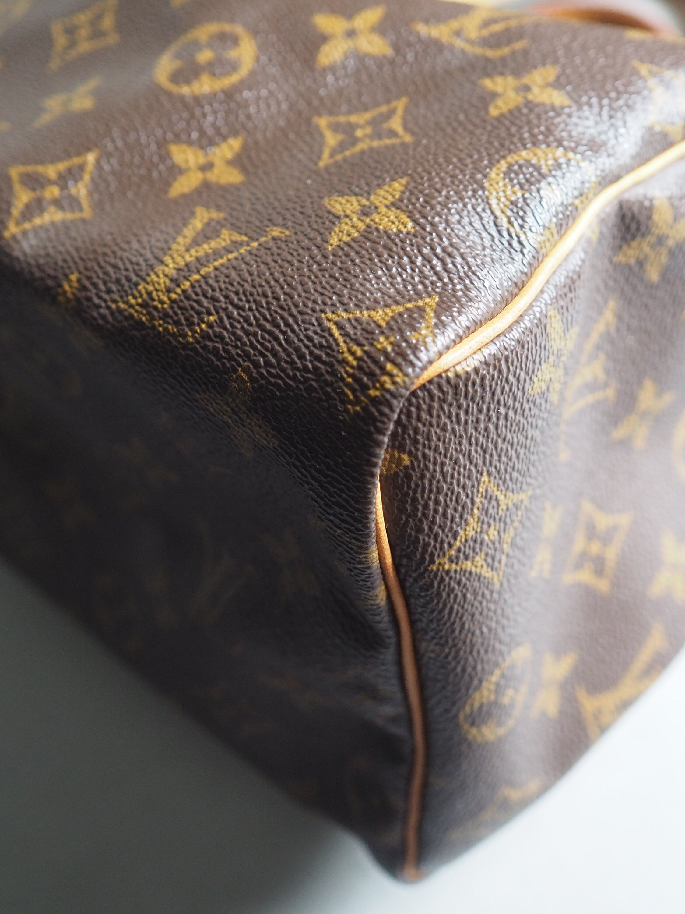 LOUIS VUITTON Speedy 25 Monogram Boston Hand Bag M41528 Purse Vintage Authentic