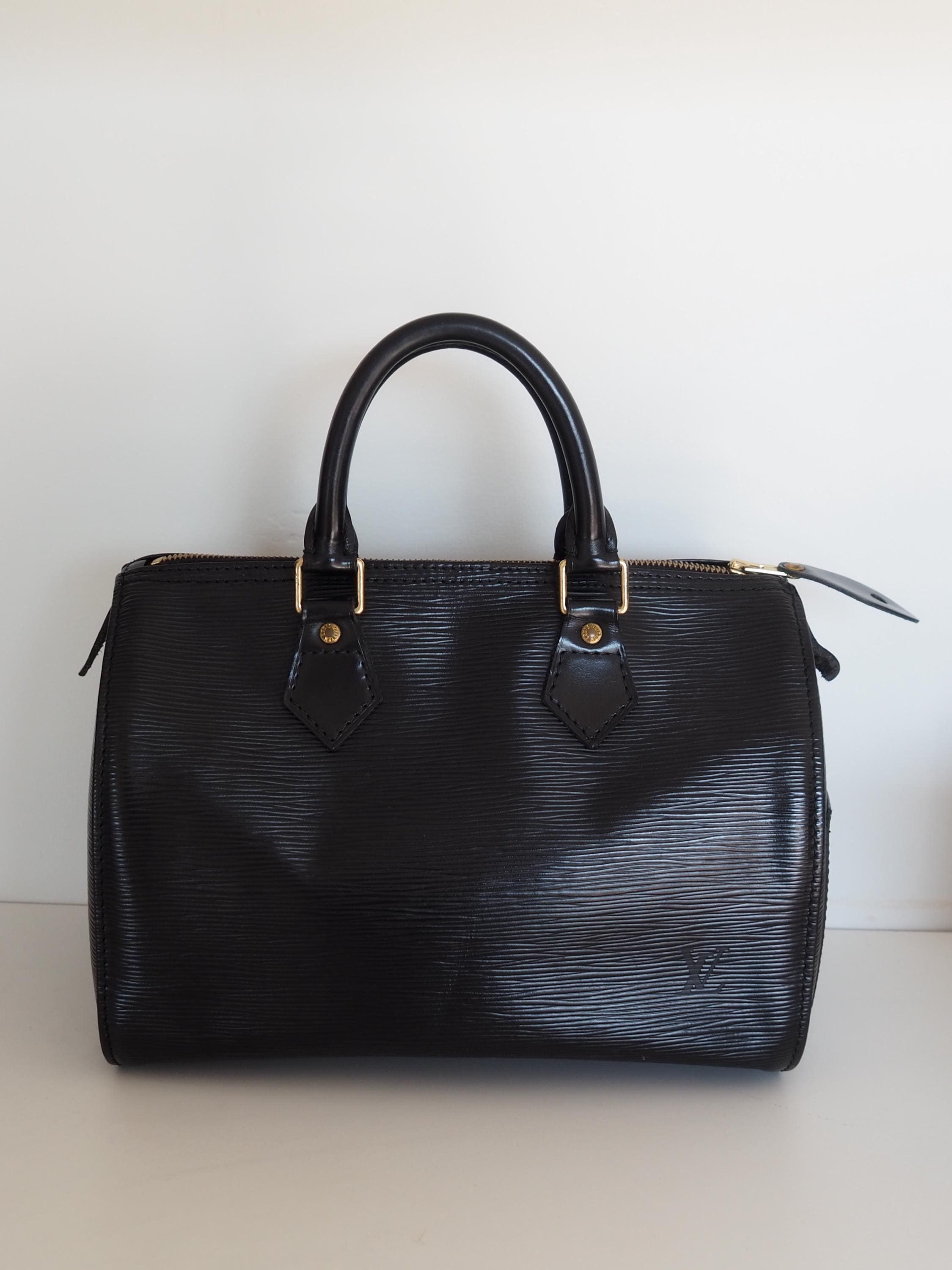 LOUIS VUITTON Speedy 25 Epi Boston Hand Bag M43013 Purse Authentic