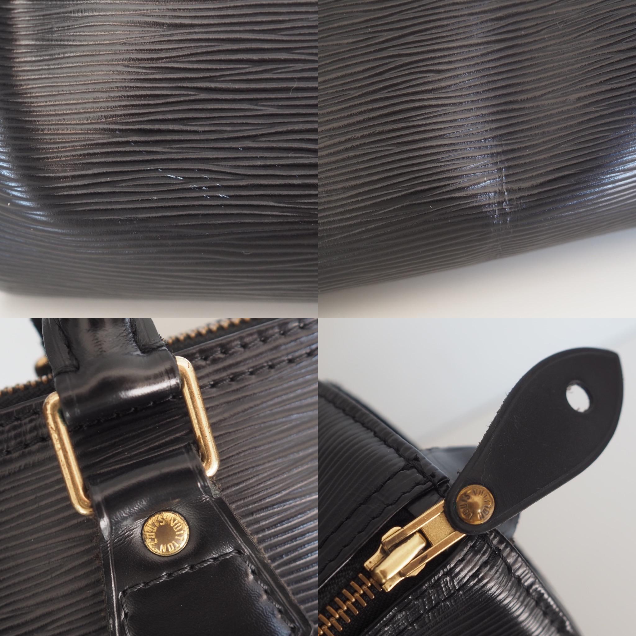 LOUIS VUITTON Speedy 25 Epi Boston Hand Bag M43013 Purse Authentic