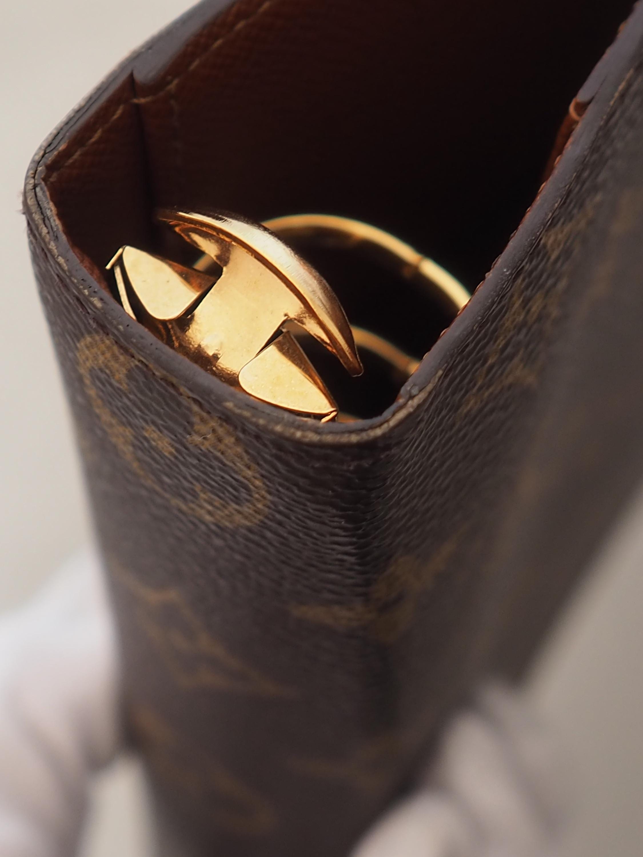 LOUIS VUITTON Agenda MM Monogram Day Planner Cover Vintage Authentic