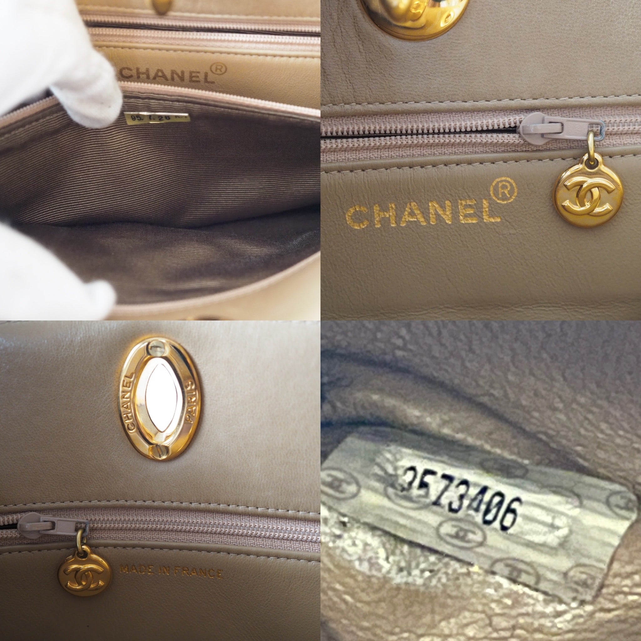 CHANEL CC hand tote bag