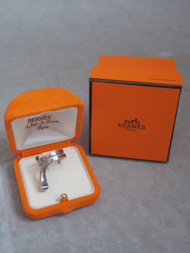 HERMES "Clou de Forge Ring" Kurdofoljuing