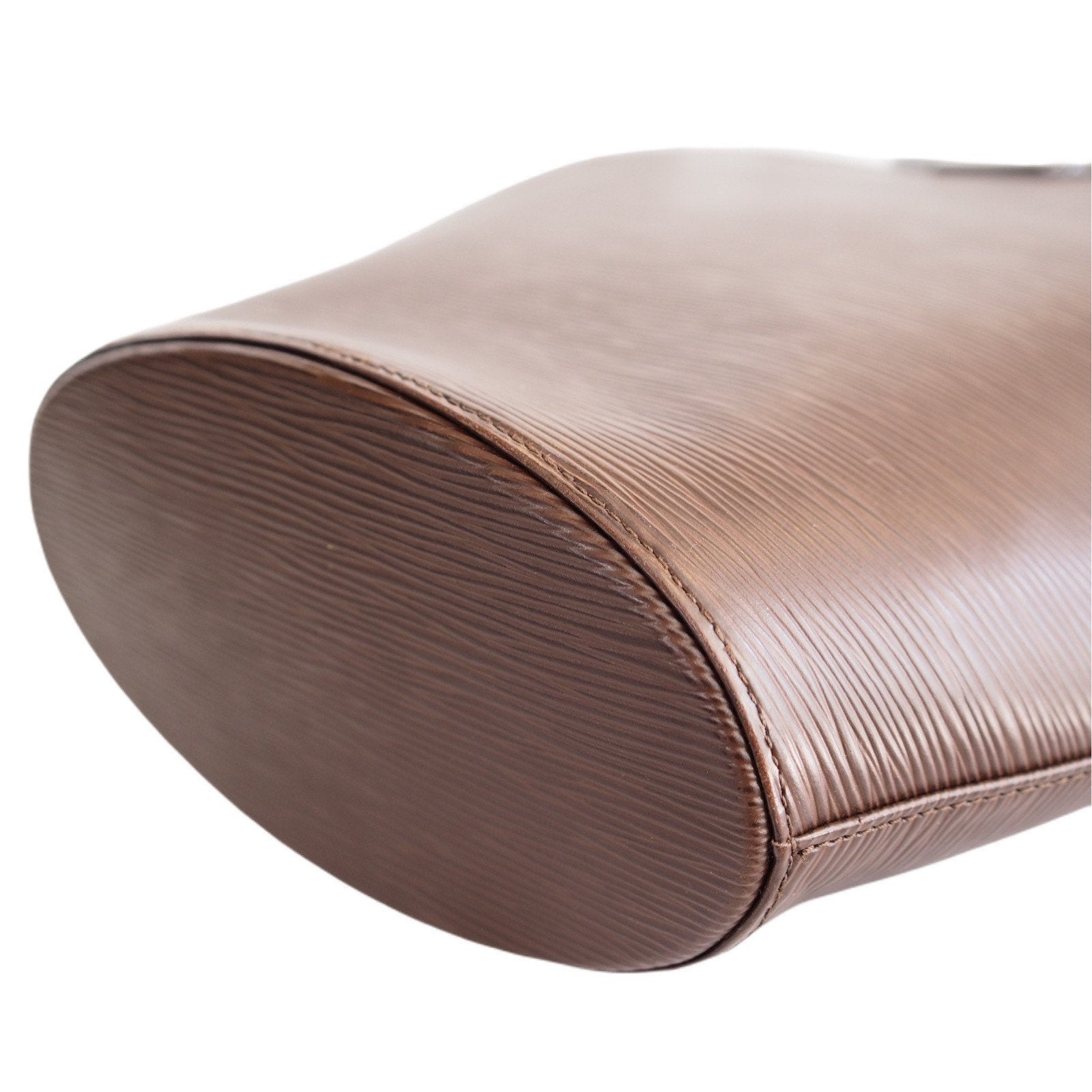 LOUIS VUITTON Noctambule Hand Bag Epi M5452A Brown Authentic Vintage