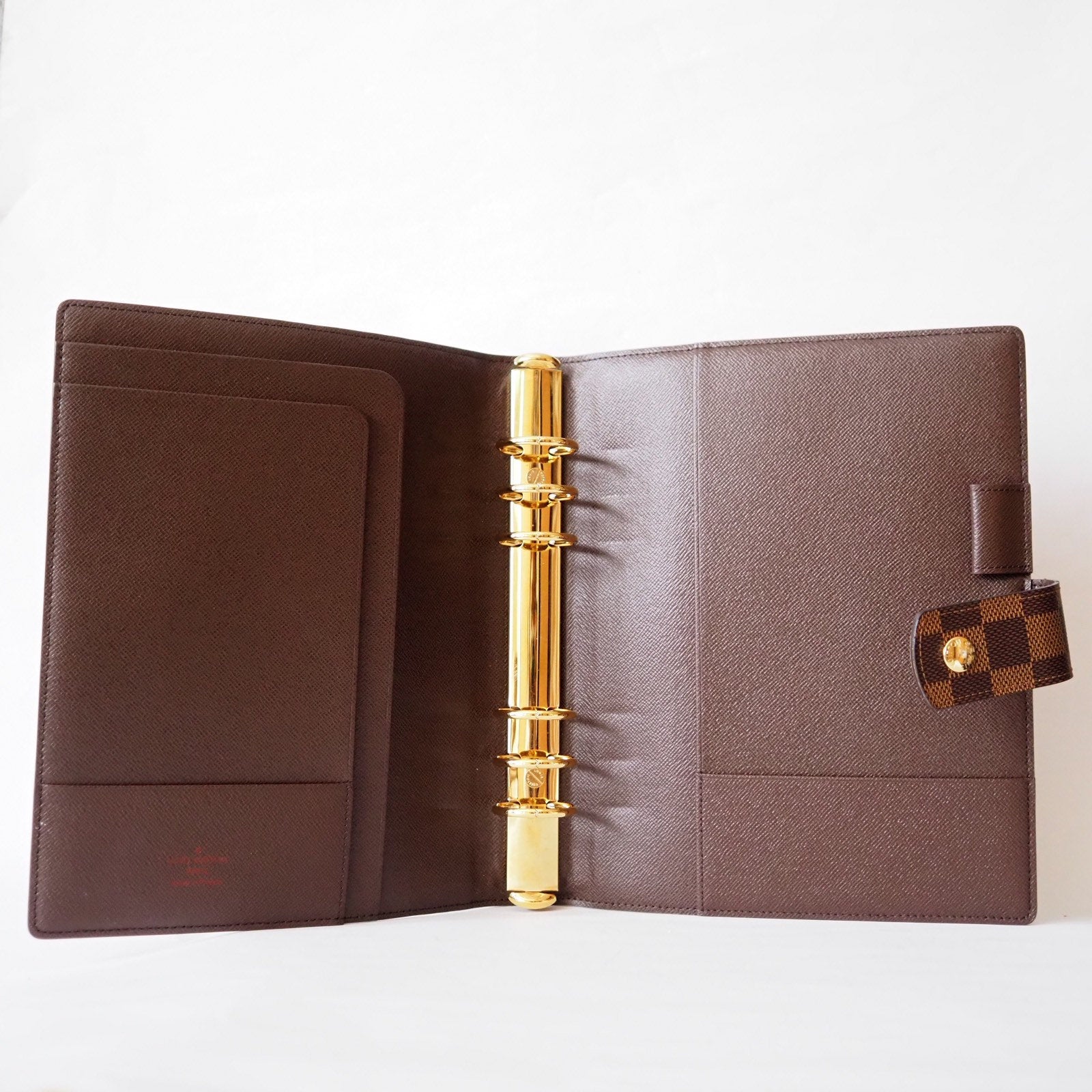 LOUIS VUITTON Agenda GM Damier Day Planner Cover Authentic Lv mint!Box