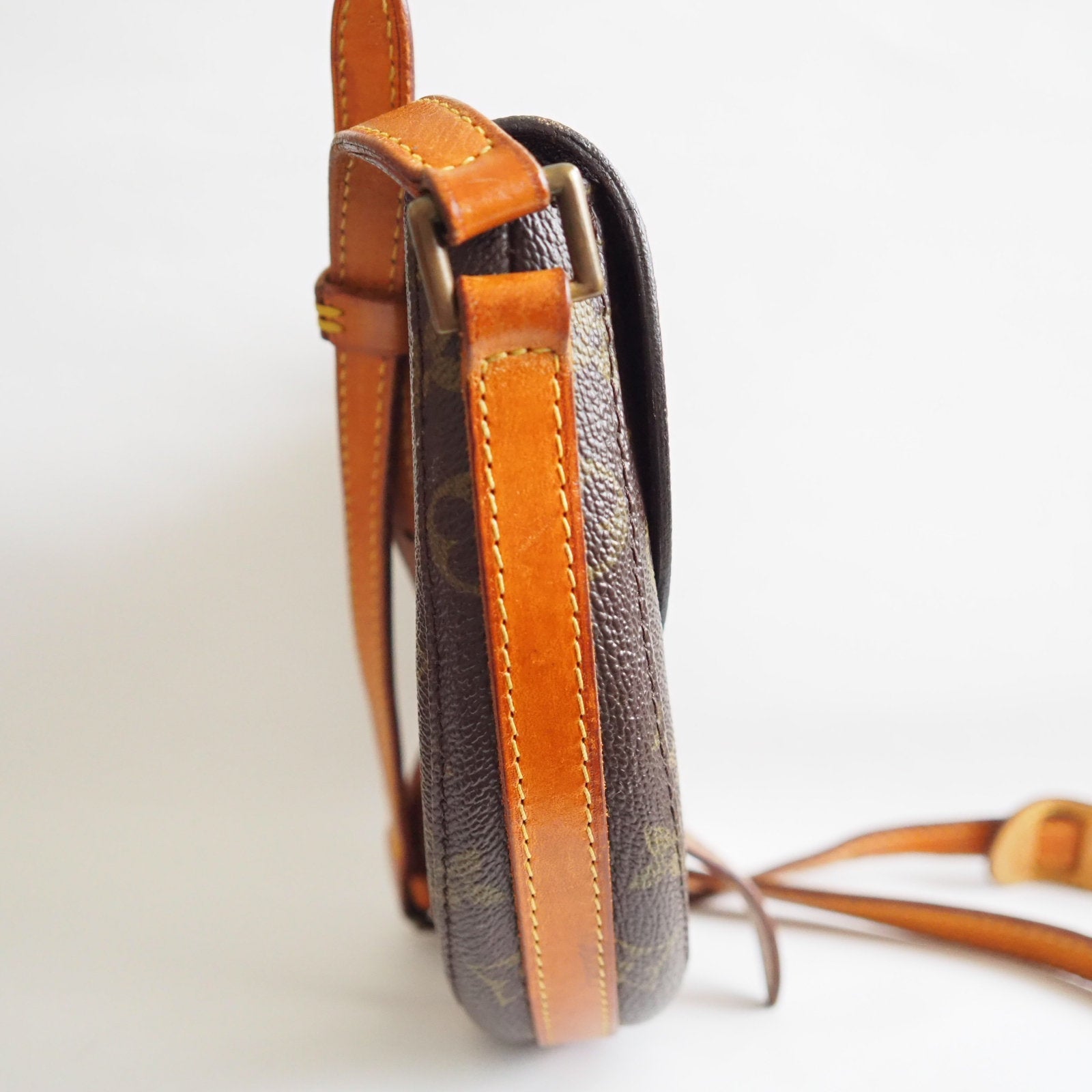 Louis Vuitton Shoulder Bag Chantilly Browns Monogram LV vintage Authentic