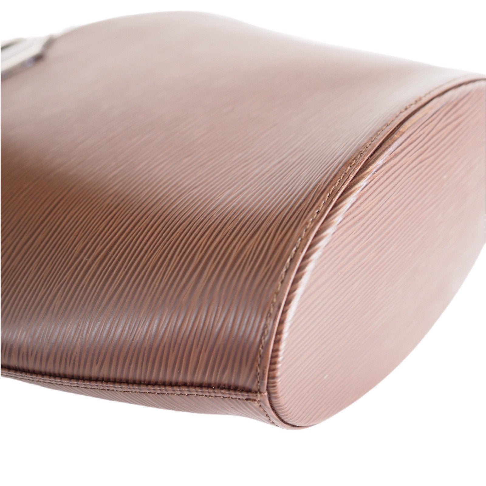 LOUIS VUITTON Noctambule Hand Bag Epi M5452A Brown Authentic Vintage