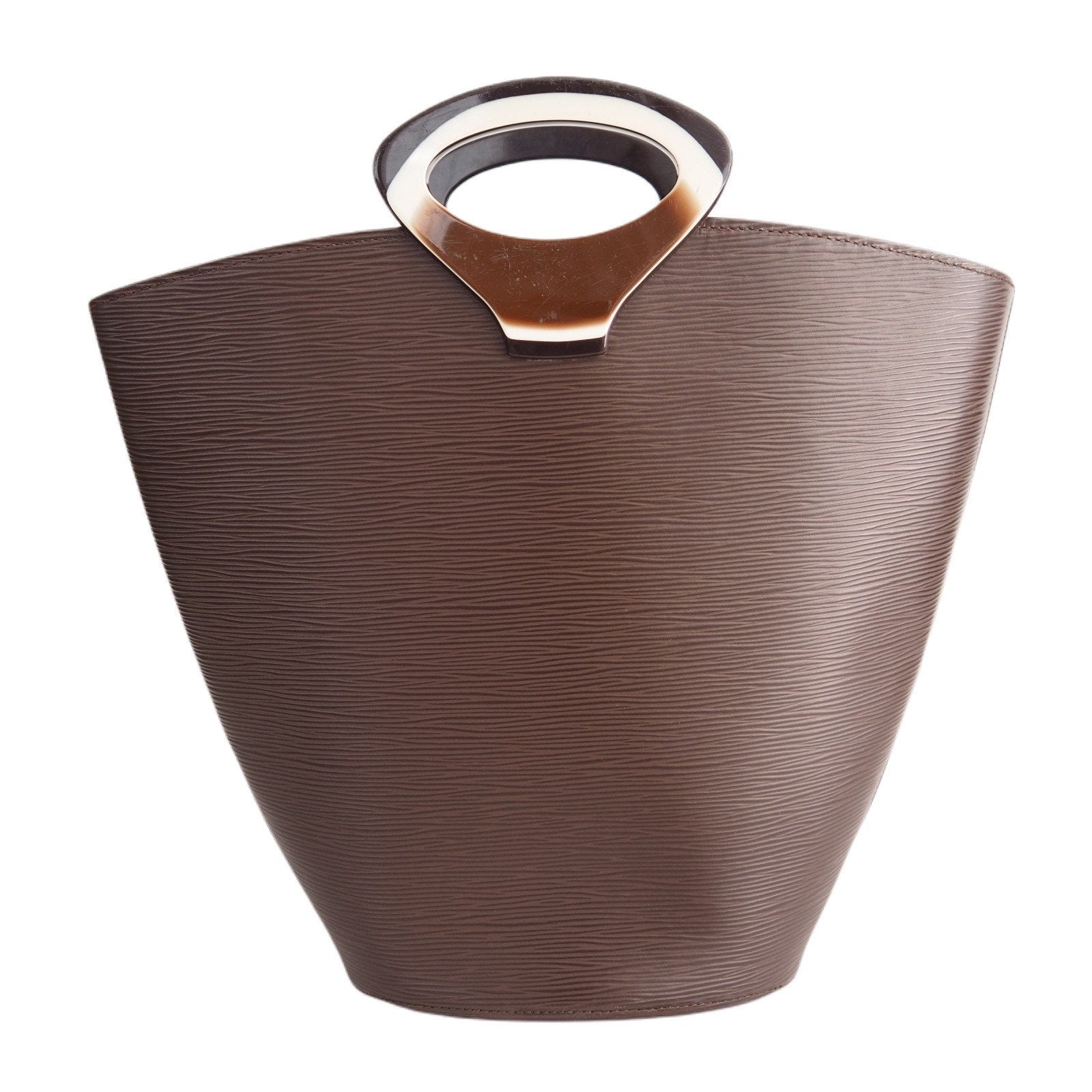 LOUIS VUITTON Noctambule Hand Bag Epi M5452A Brown Authentic Vintage