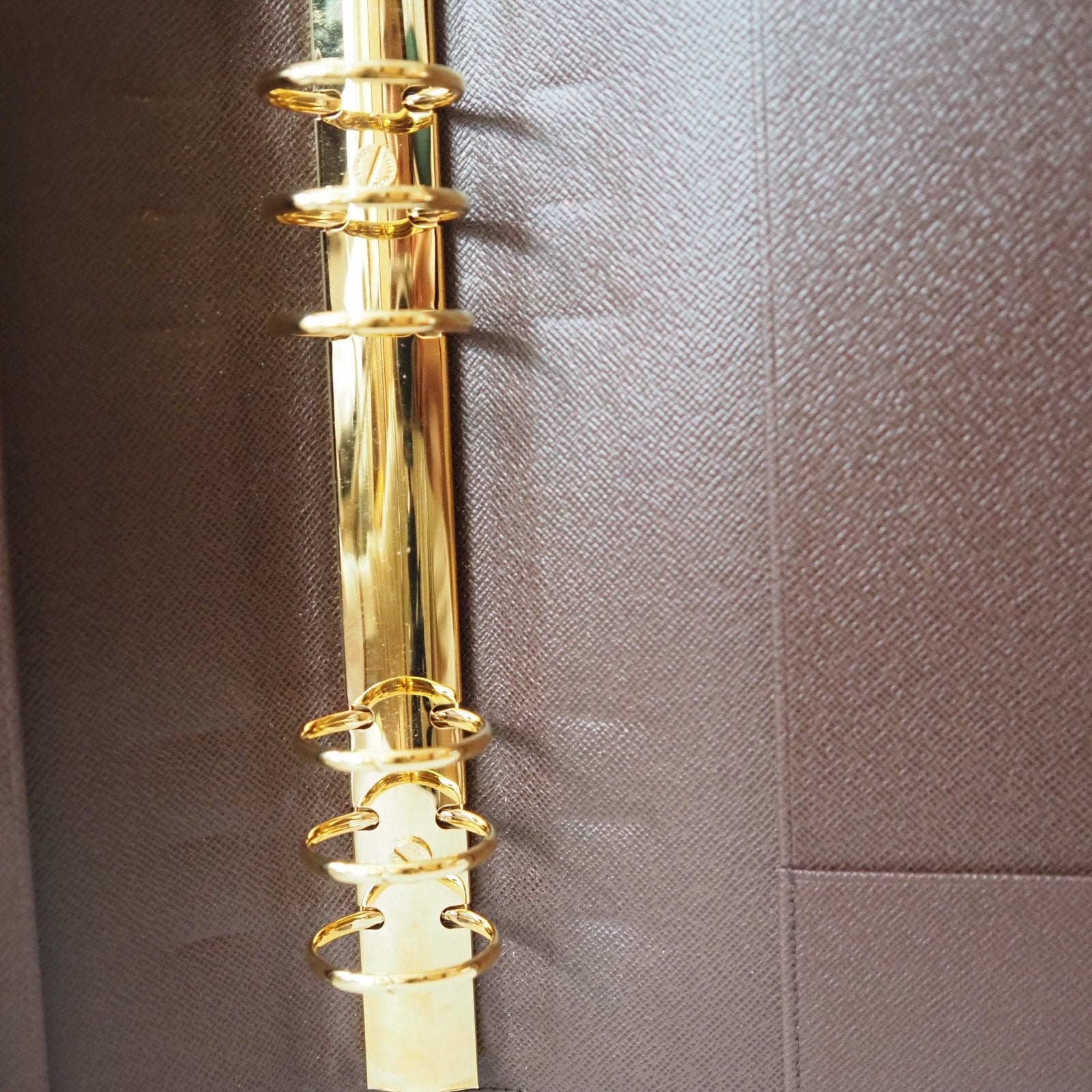 LOUIS VUITTON Agenda GM Damier Day Planner Cover Authentic Lv mint!Box