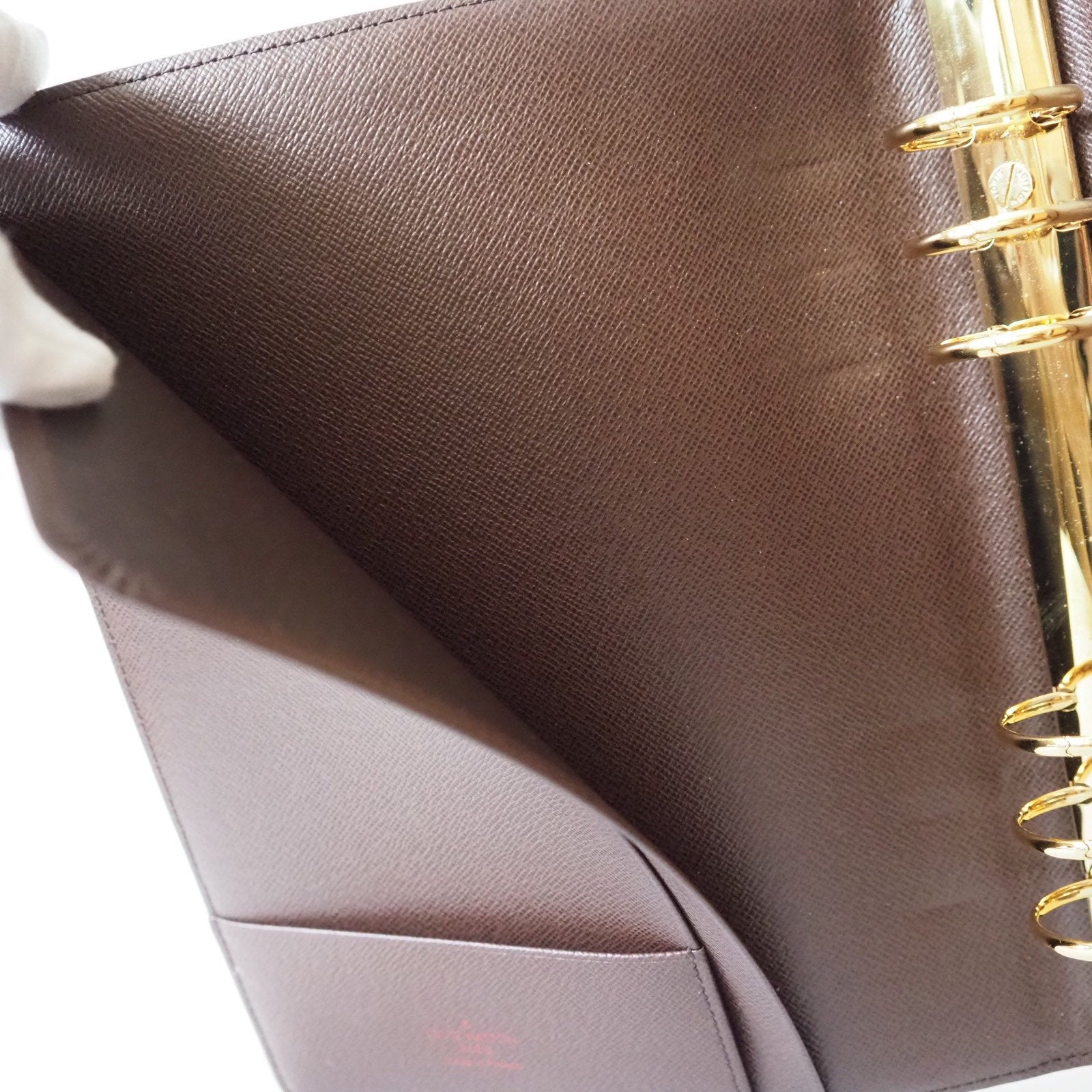 LOUIS VUITTON Agenda GM Damier Day Planner Cover Authentic Lv mint!Box