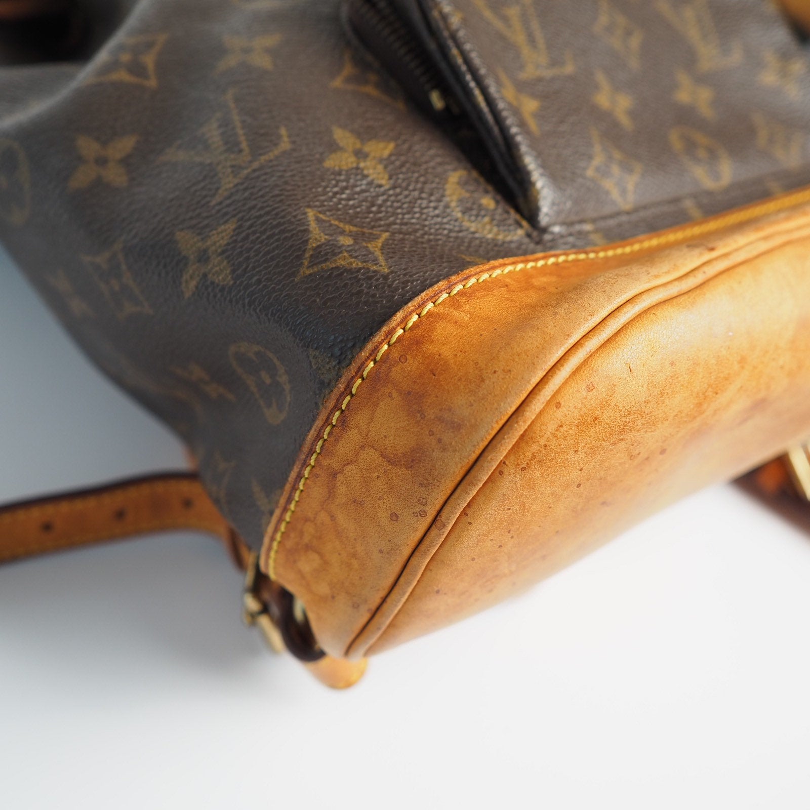 LOUIS VUITTON Monogram Montsouris MM Unisex Backpack Authentic With Dust bag