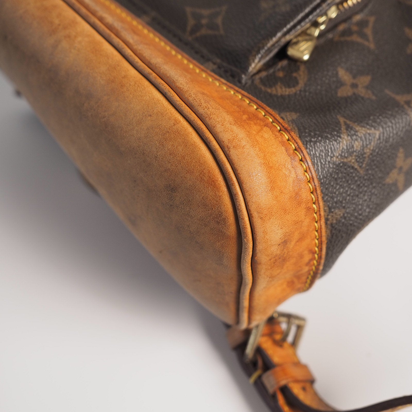 LOUIS VUITTON Monogram Montsouris MM Unisex Backpack Authentic With Dust bag