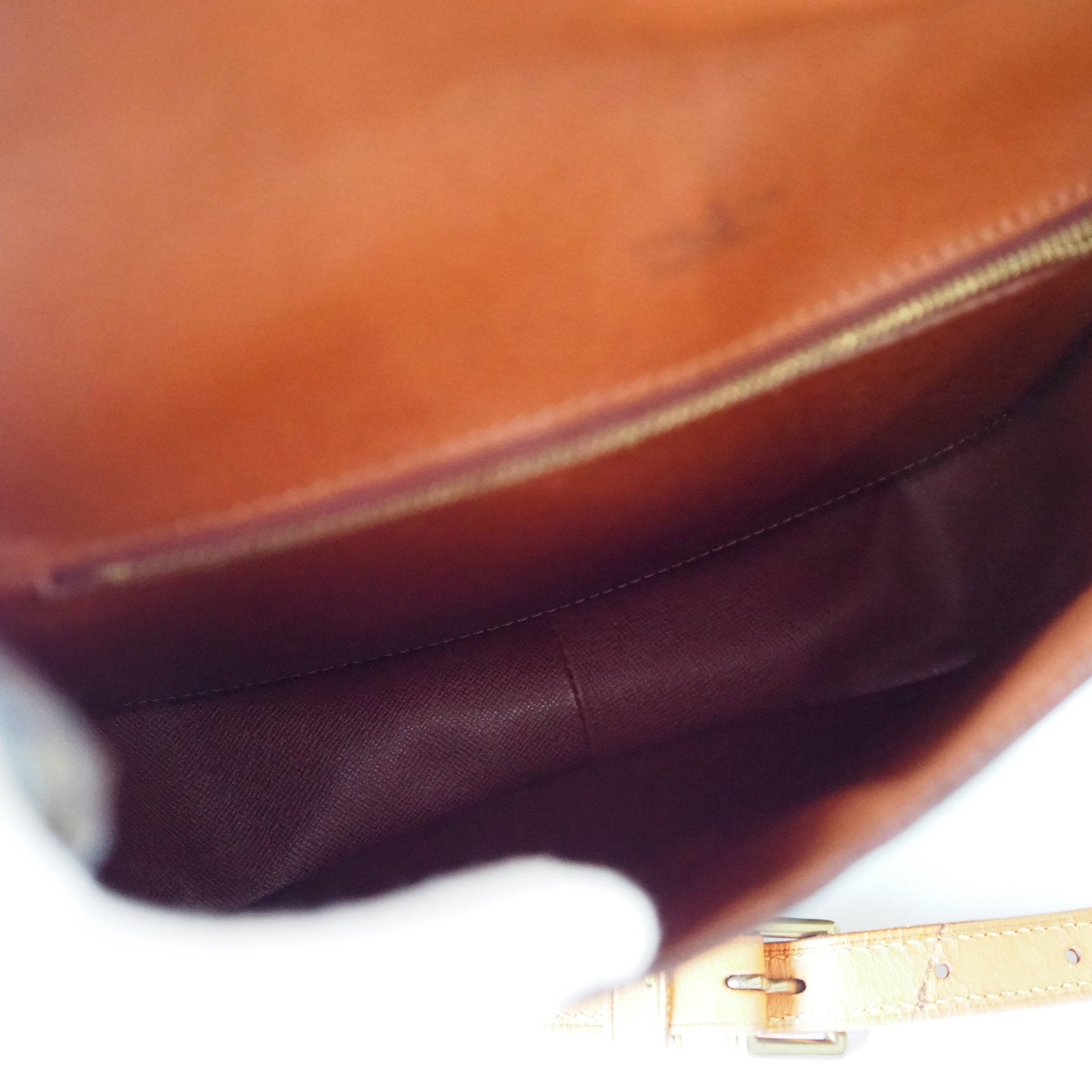 LOUIS VUITTON Monogram Saint Cloud GM Shoulder Bag lV Vintage Cross body Authentic