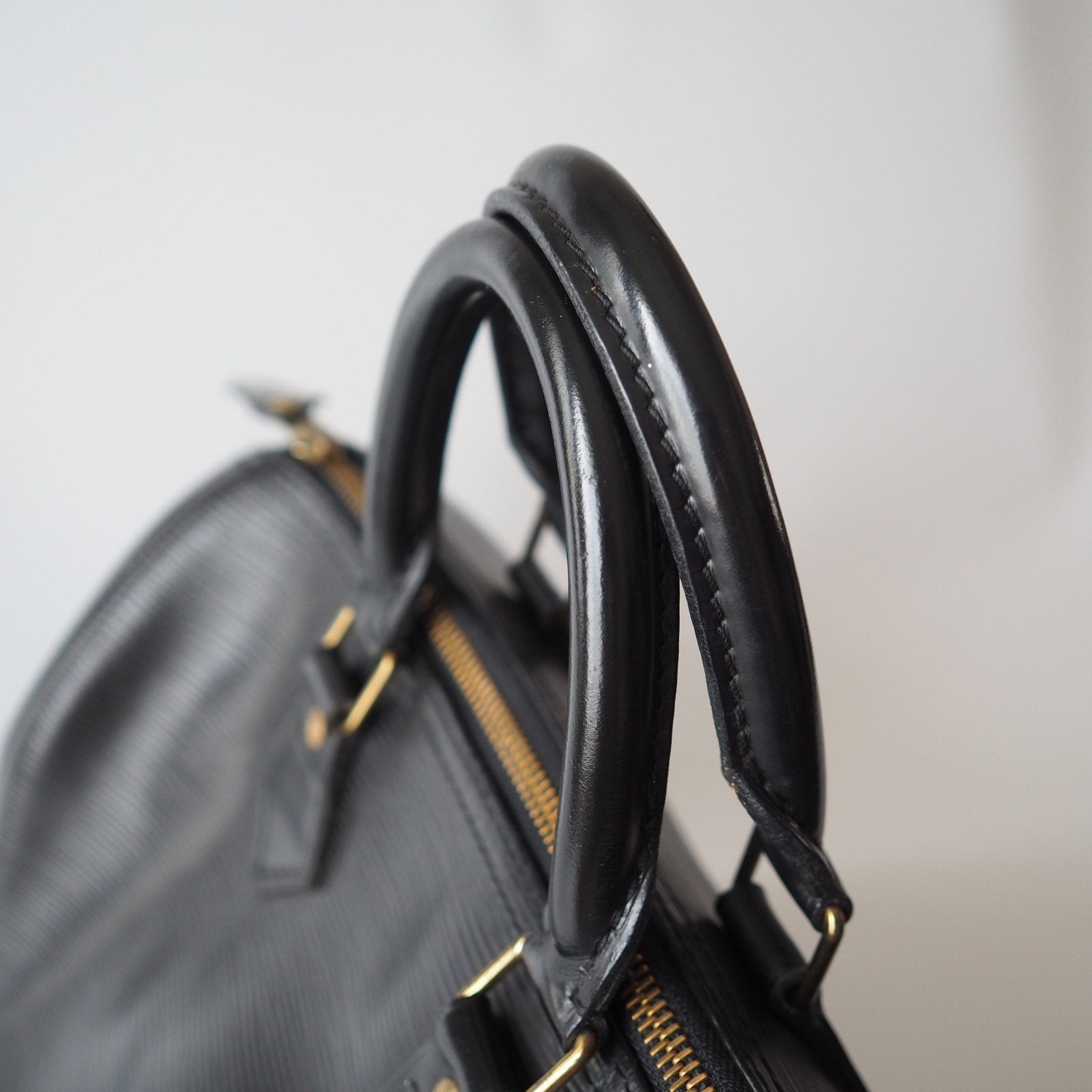 LOUIS VUITTON Speedy 25 Epi Boston Hand Bag M43013 Purse Authentic