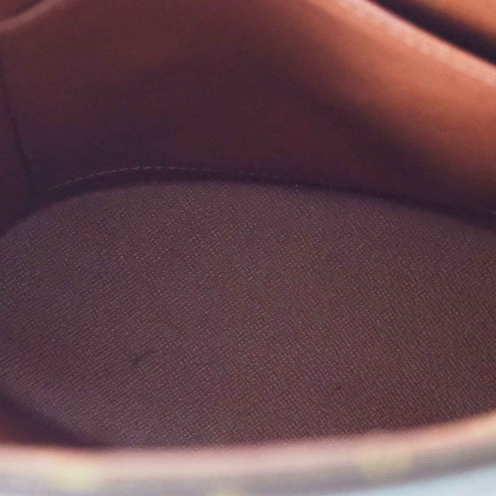 LOUIS VUITTON Monogram Shoulder Bag Drouot M51290 Browns LV Vintage Authentic